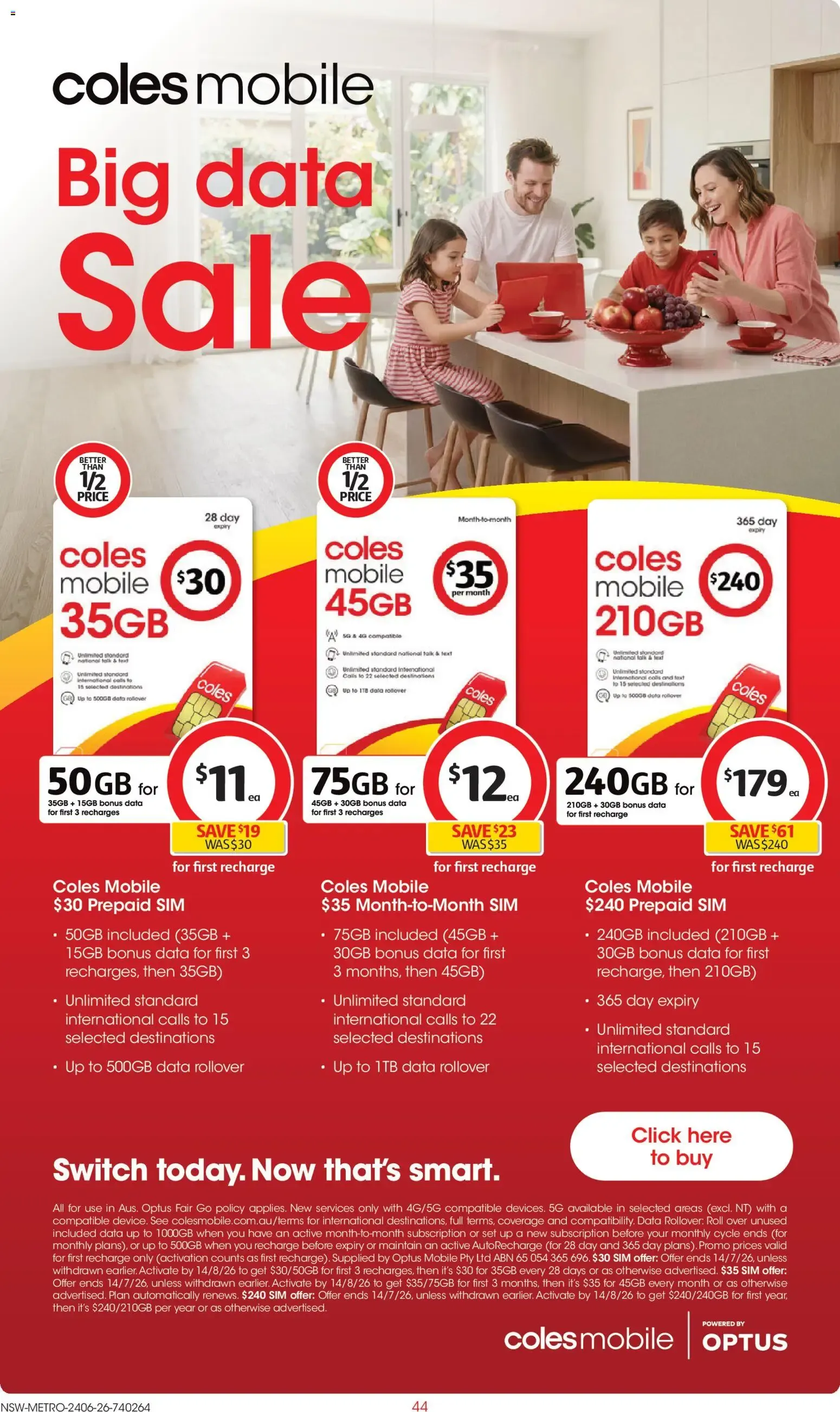 Coles catalogue valid from 24/06/2026 > Online Australia - Catalogue valid from 24 June to 30 June 2026 - page 44