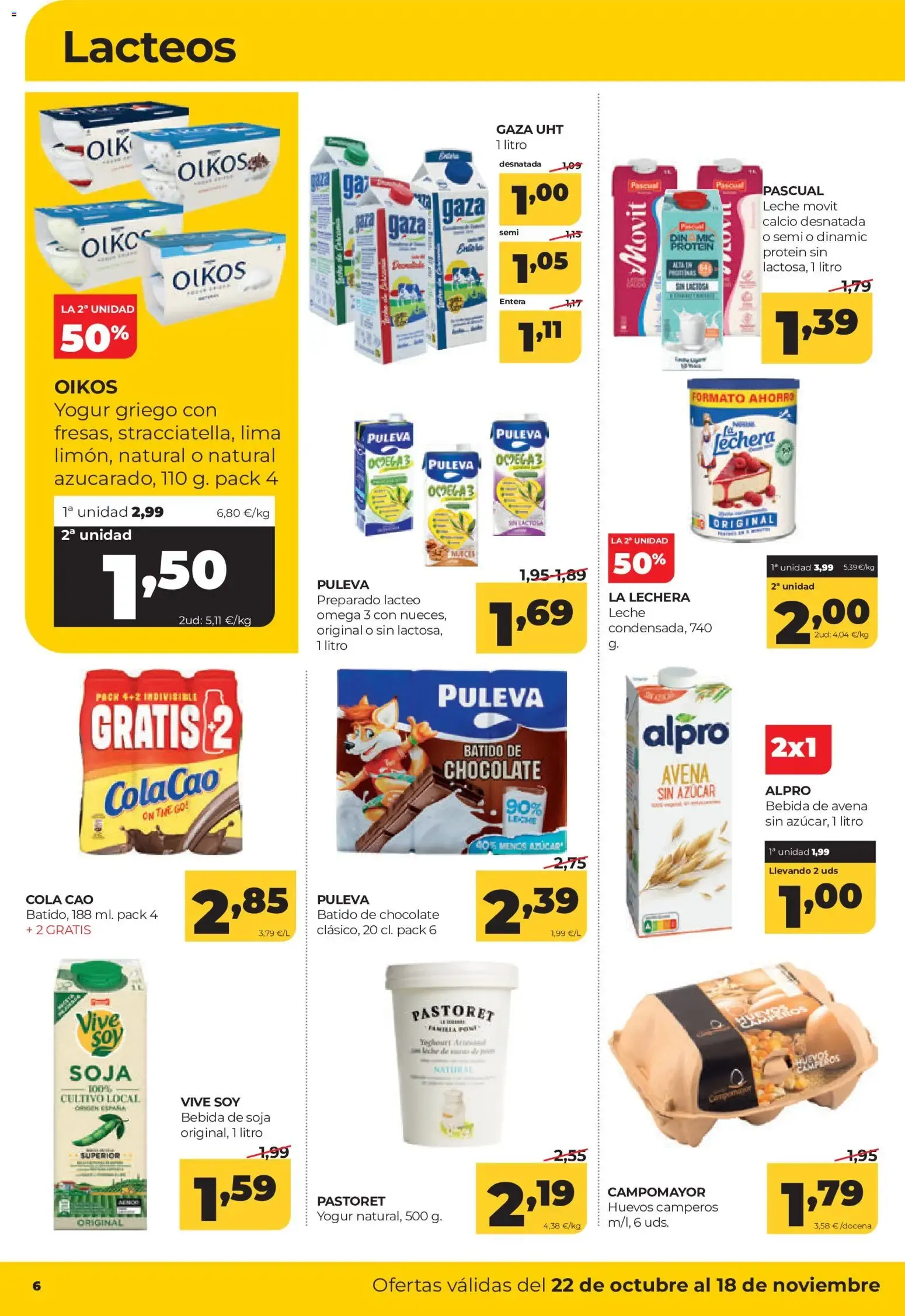 Catálogo de Alimerka folleto Castilla y León del 22/10/2026 | Catálogo 22 de octubre al 18 de noviembre 2026 - Página 6