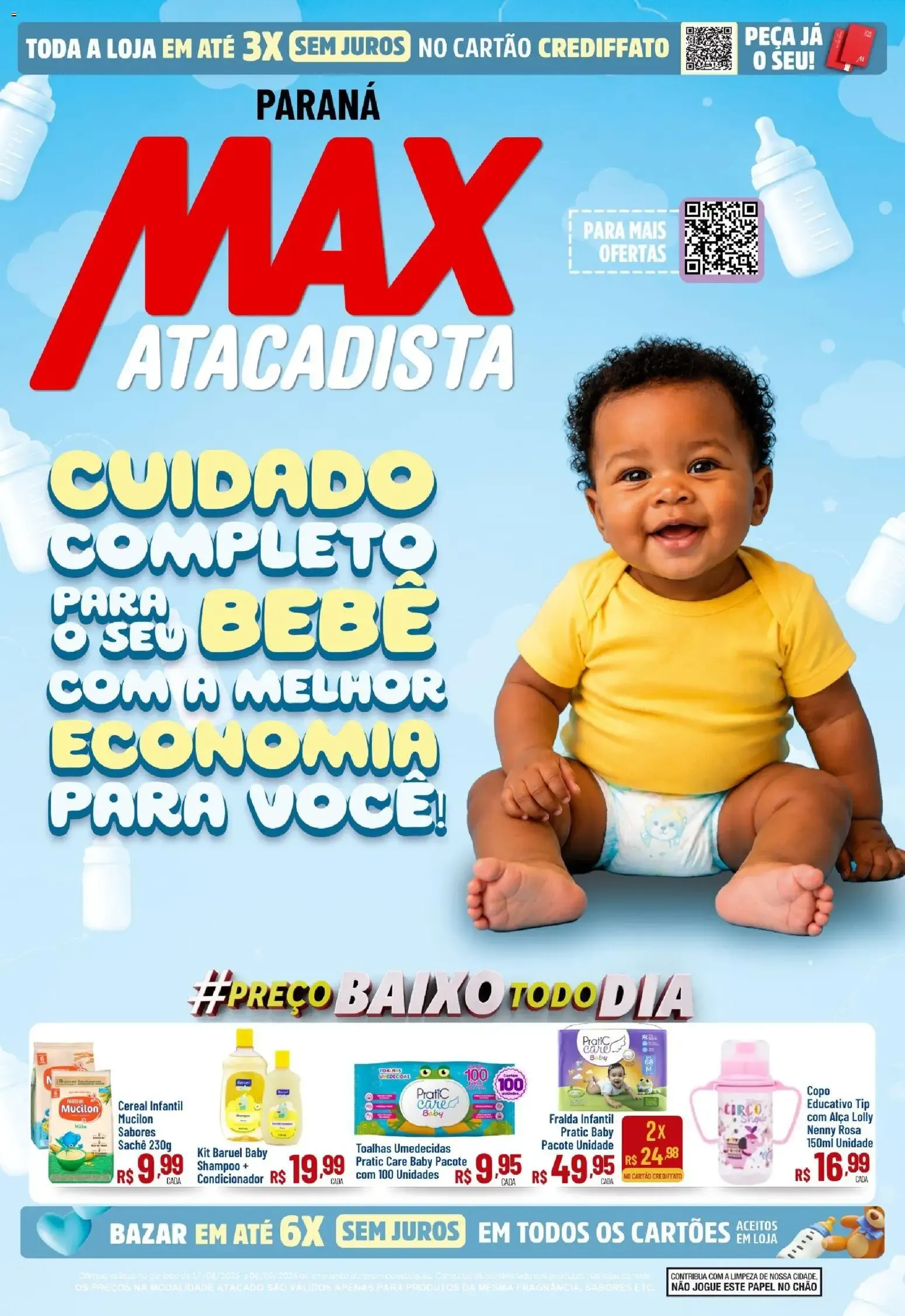 Max Atacadista ofertas Bebe de 17/08/2026 | Promoções Online