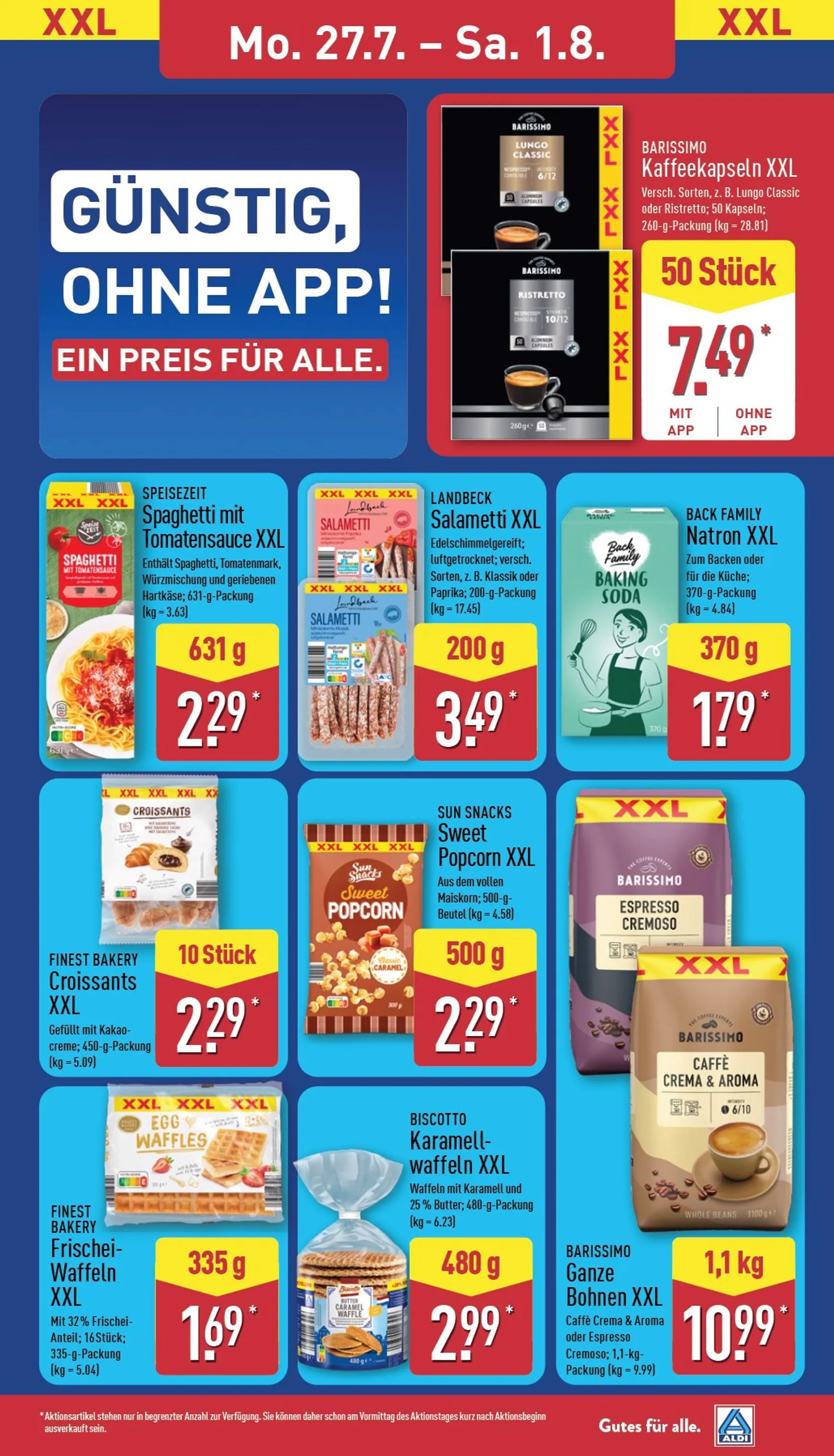 ALDI NORD - ALDI Vorschau Prospekt nächste Woche – von Montag 27.07.2026 bis Samstag 01.08.2026 von 27. Juli bis 1. August 2026 - Prospekt seite 13
