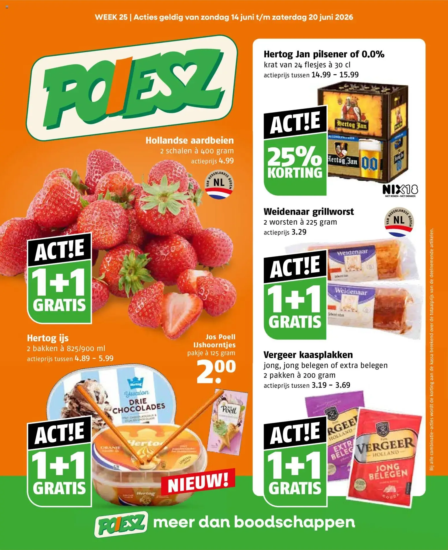 Poiesz folder vanaf 14-06-2026 || NIEUWE van 14 juni tot 20 juni 2026 - Folder pagina 1