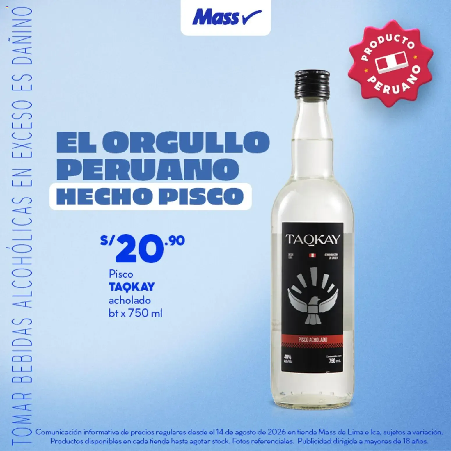 Catalogo de Catálogo Mass - Especial Pasión por el Perú online del 14/08/2026 14 de agosto al 6 de setiembre 2026 - Pag 9
