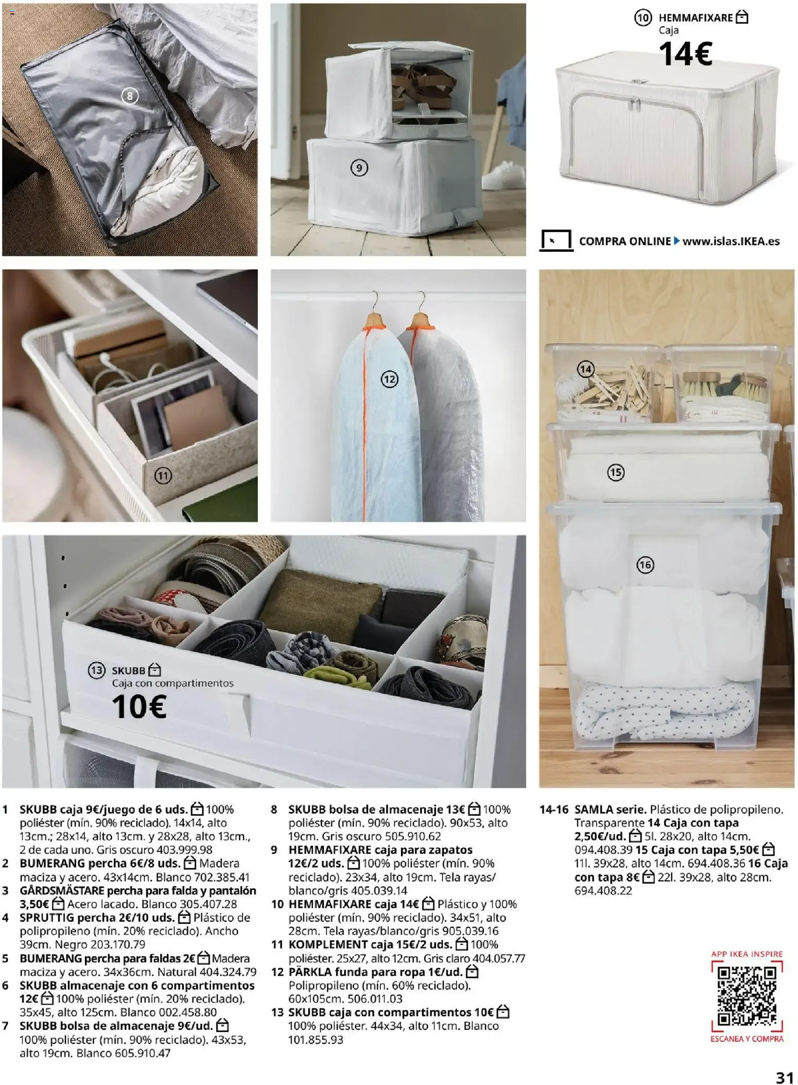 Catálogo de IKEA - Accesorios y decoración del 01/09/2026 1 de septiembre al 31 de enero 2027 - Página 31