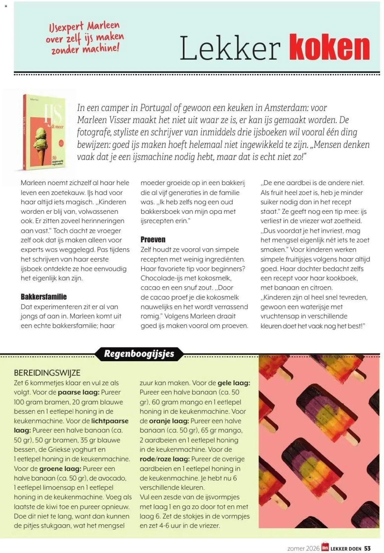 Lekker doen - Zomer 2026 van 24 juni tot 31 augustus 2026 - Folder pagina 53