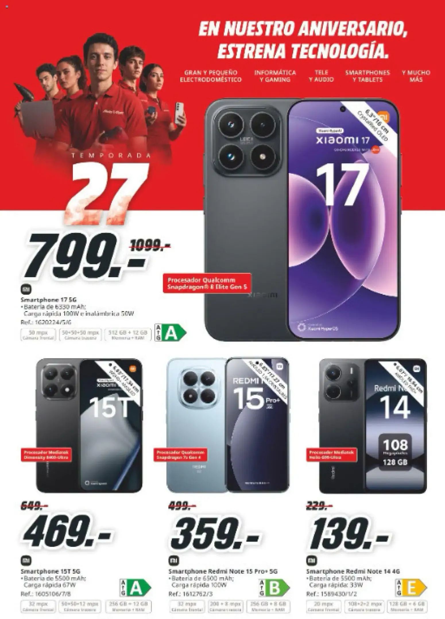 Catálogo de Media Markt: En nuestro aniversario, estrena tecnología. 8 de julio al 15 de julio 2026 - Página 20