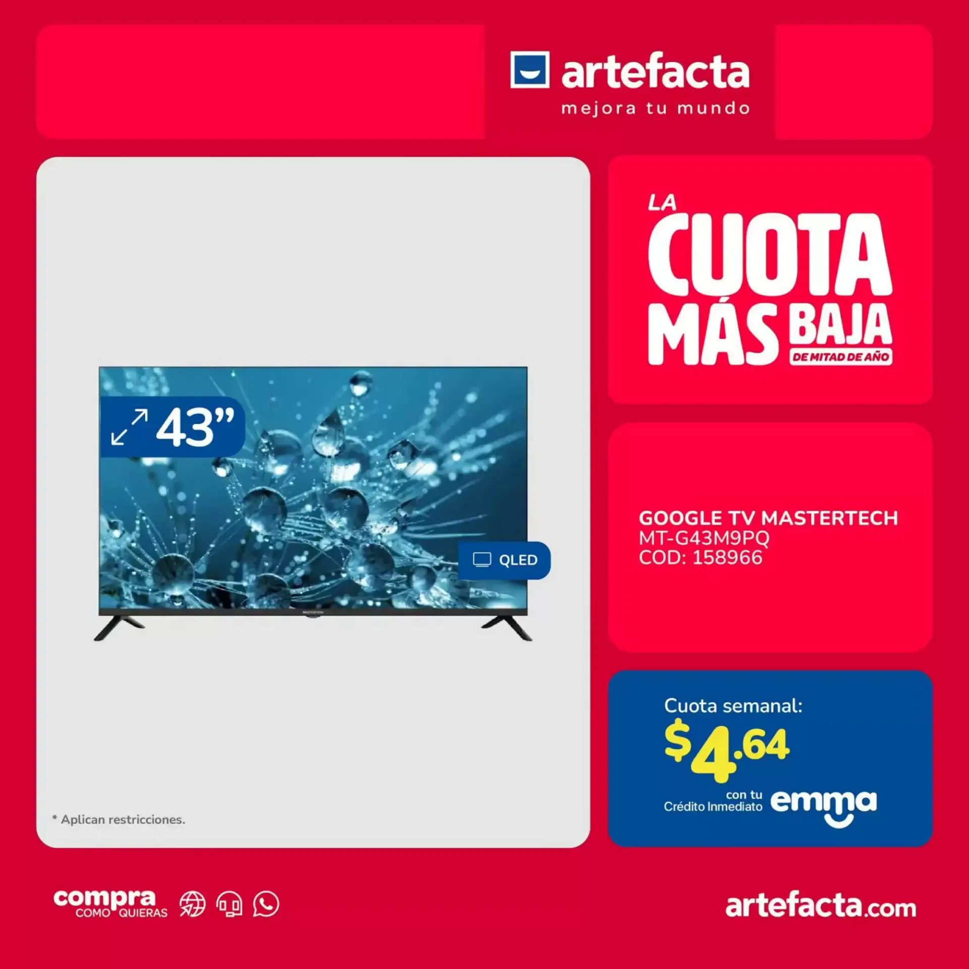 Catalogo de Catálogo Artefacta 22 de julio al 4 de agosto 2026 - Pag 8