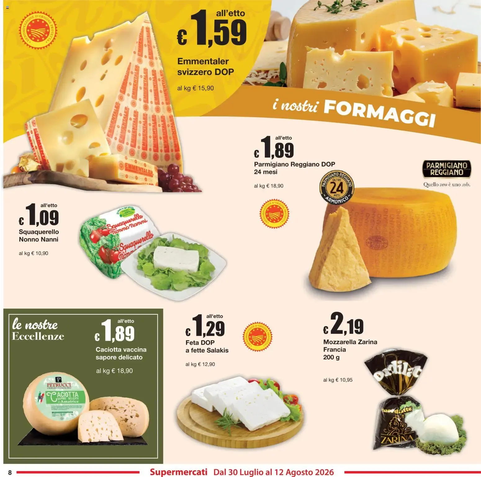 Sì con Te volantino dal 30/07/2026 - online Offerte da 30 luglio a 12 agosto di 2026 - Pagina del volantino 8