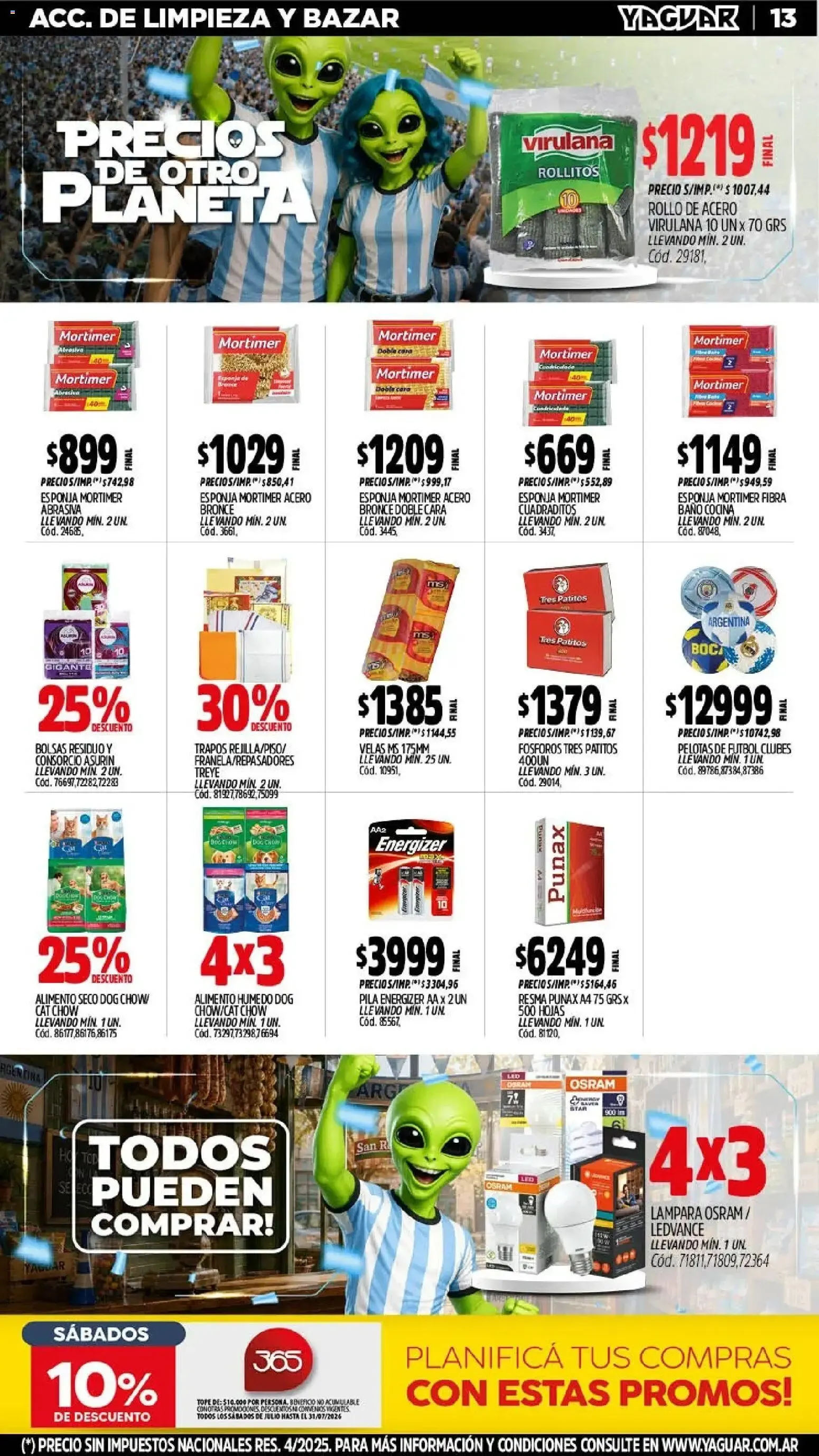 Ofertas de Yaguar - Precios de Otro Planeta - Oferta Semanal Santa Fé del 06/07/2026 - 12/07/2026 6 de julio al 12 de julio 2026 - Página 15 del catálogo