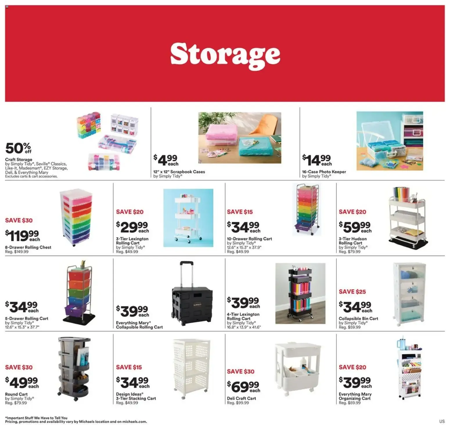 Fine Art Month at Michaels from August 16 to August 22 2026 - flyer page 4