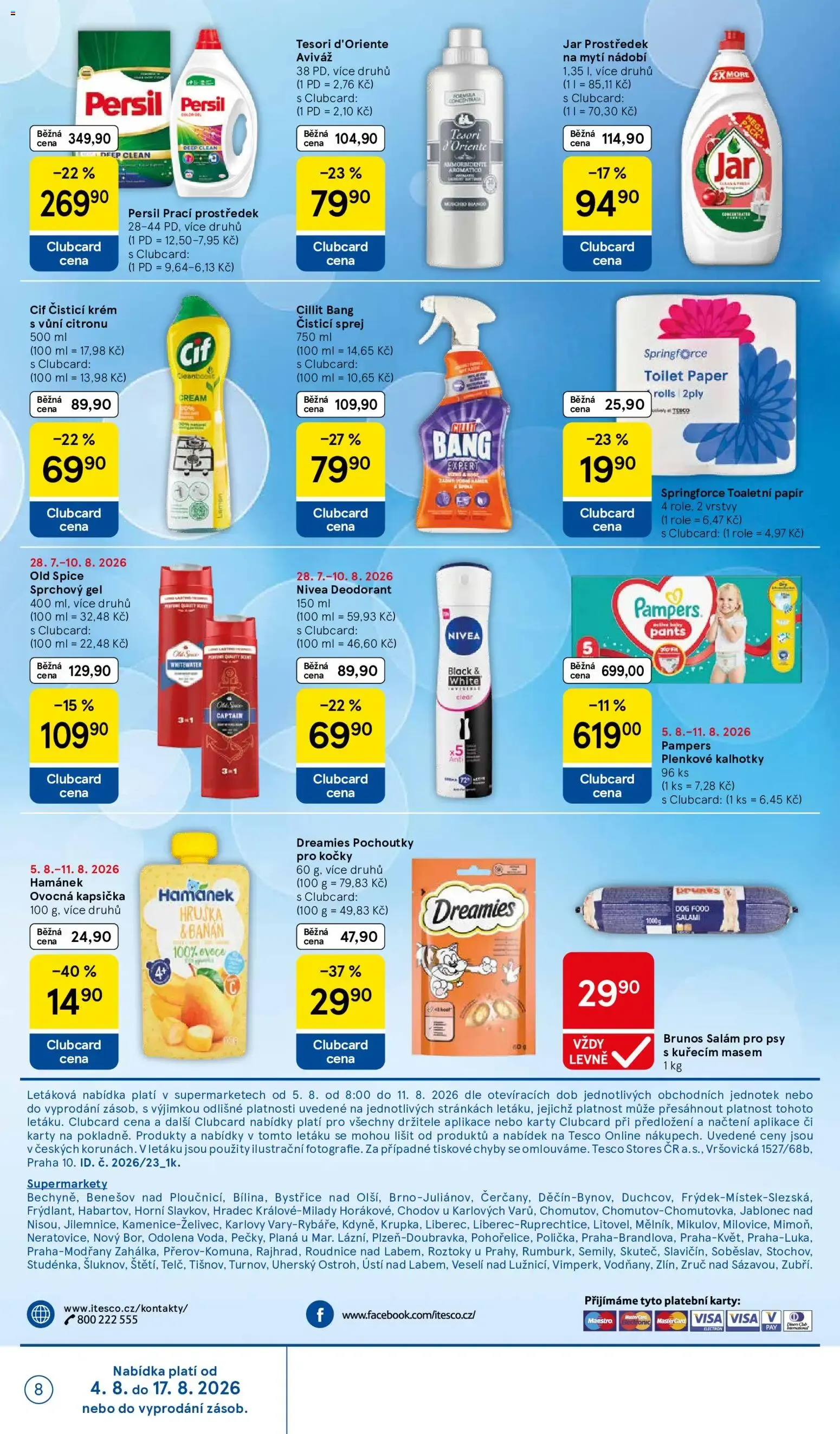 Tesco Supermarket Ofertas Semanales - 5. srpna 11. srpna 2026 - Page 8