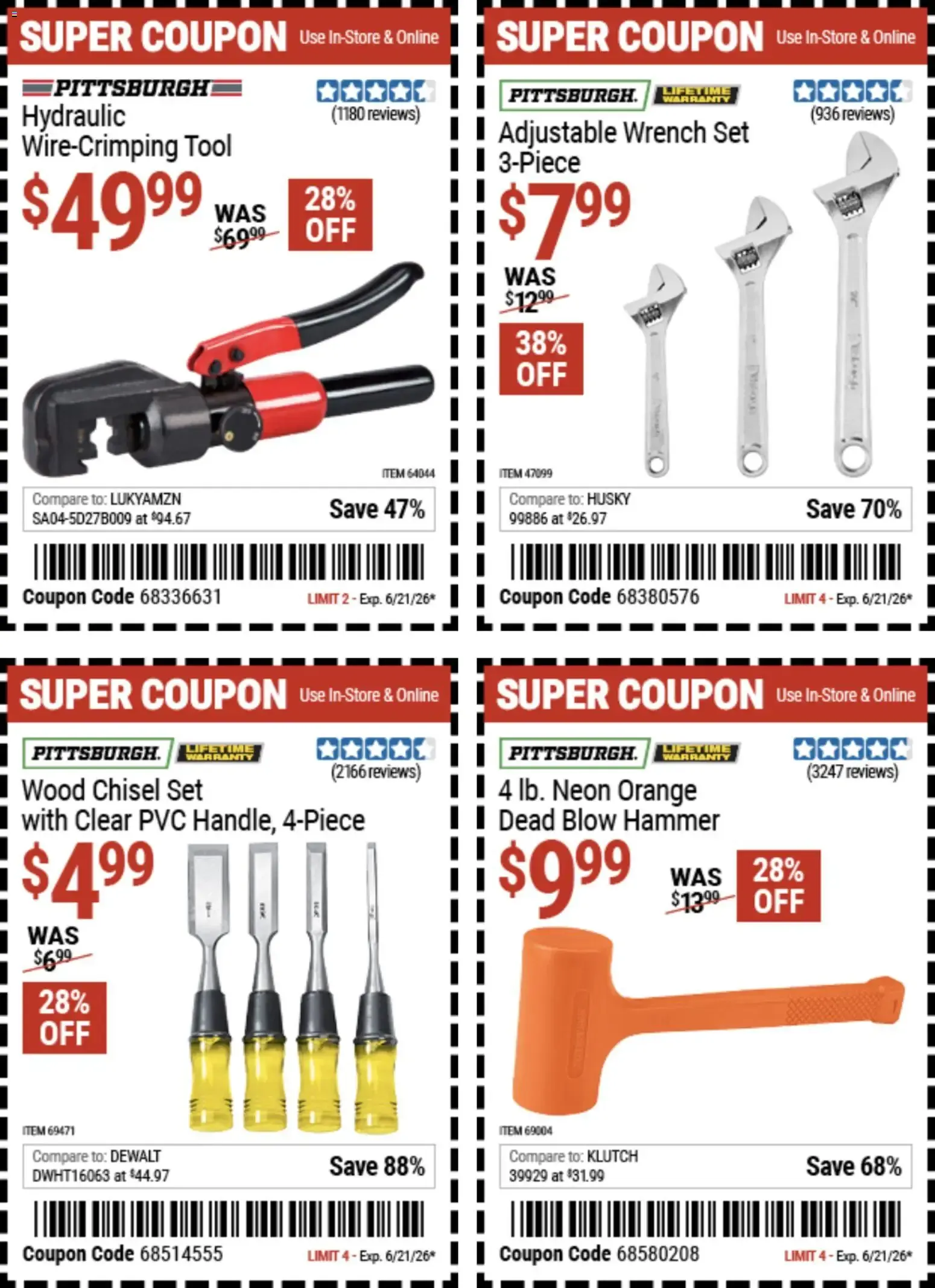 Weekly ad Harbor Freight Weekly Ad (06/08 - 06/21 2026) - Flyer from June 8 to June 21 2026 - Page 13