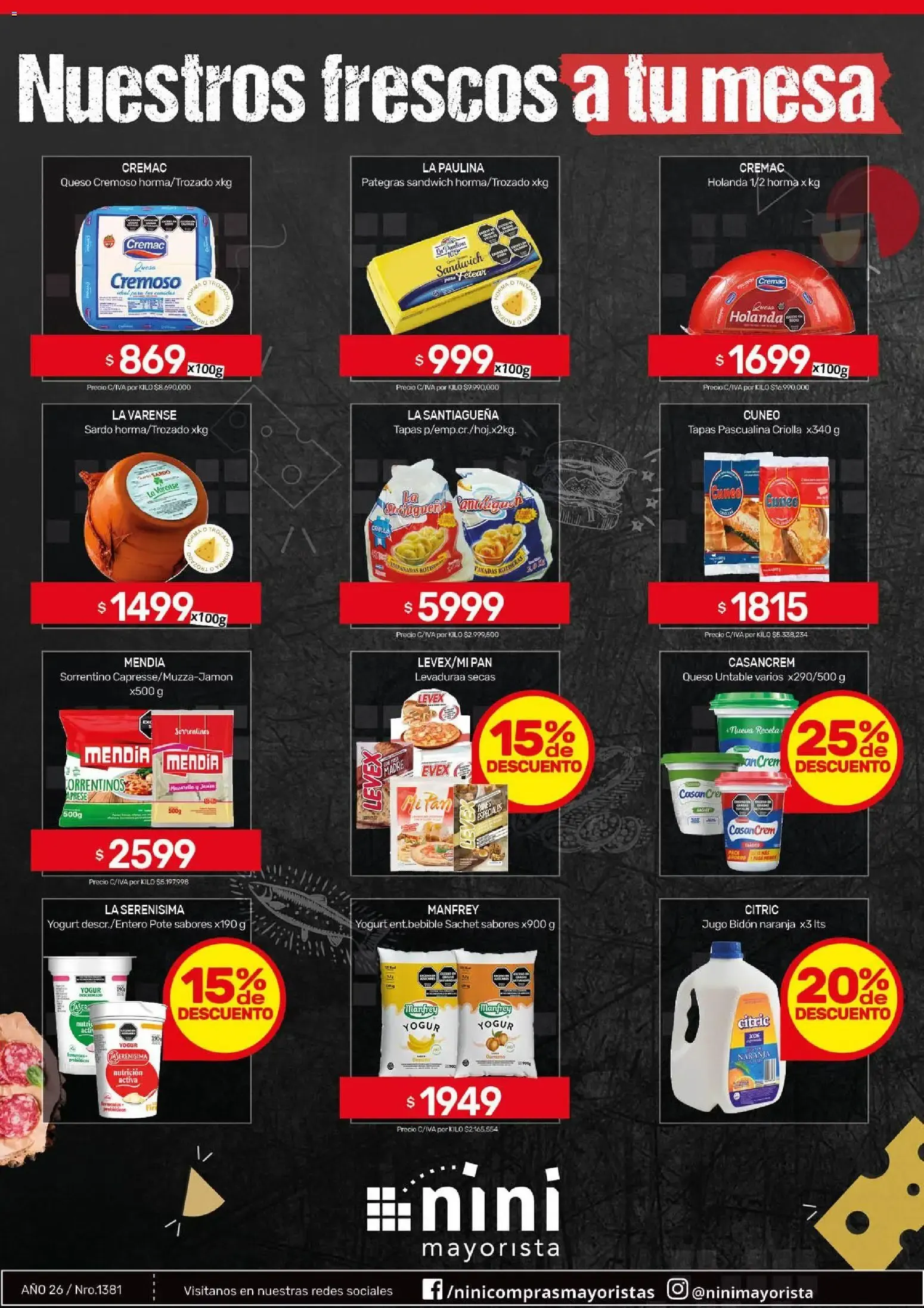 Ofertas de NINI Mayorista catálogo del 12/10/2026 - 18/10/2026 12 de octubre al 18 de octubre 2026 - Página 50 del catálogo