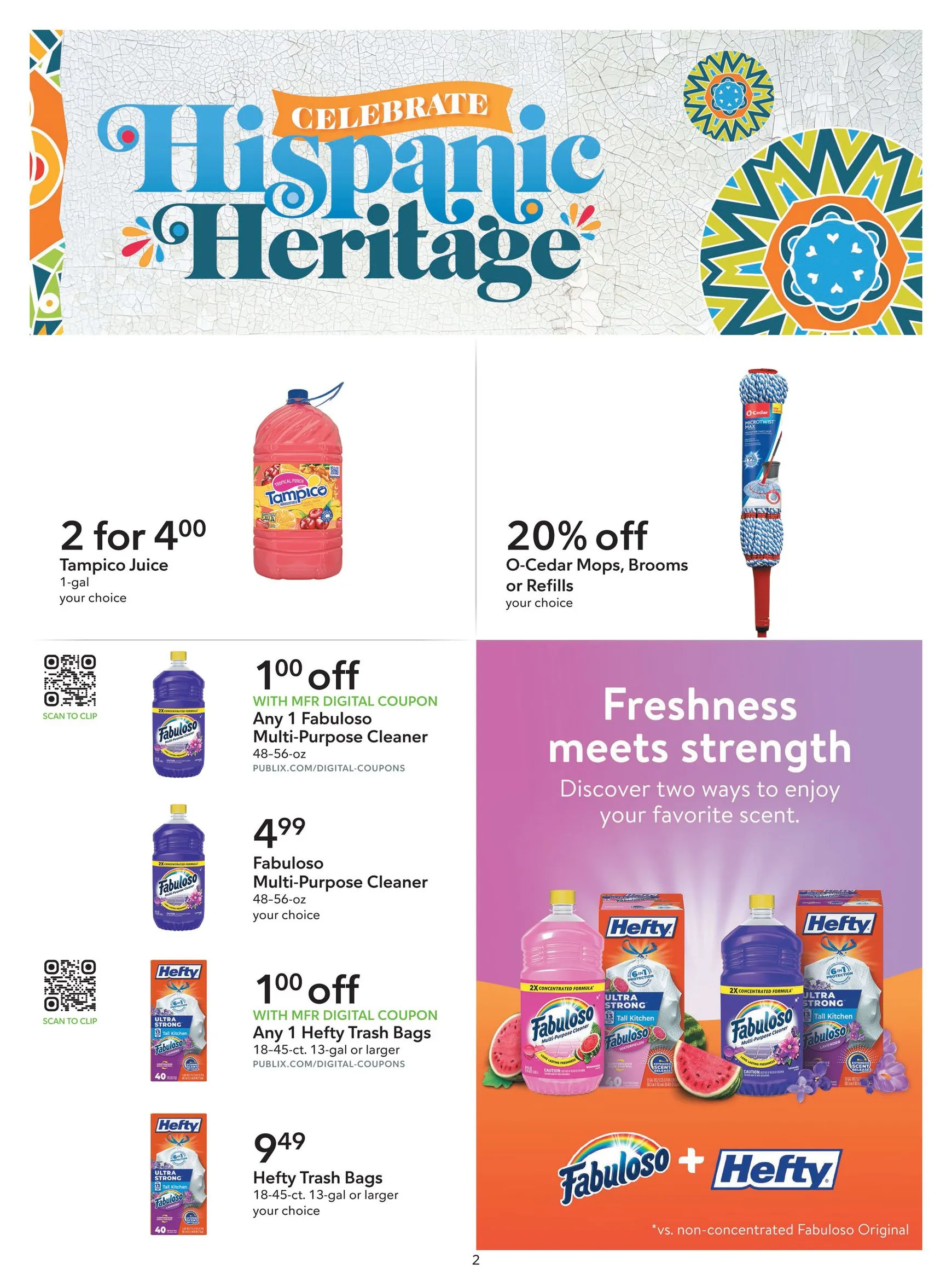 Weekly ad Current Publix - Extra Savings leaflet valid from Thursday 09/24/2026 to Wednesday 10/07/2026 from September 24 to October 7 2026 - Page 2
