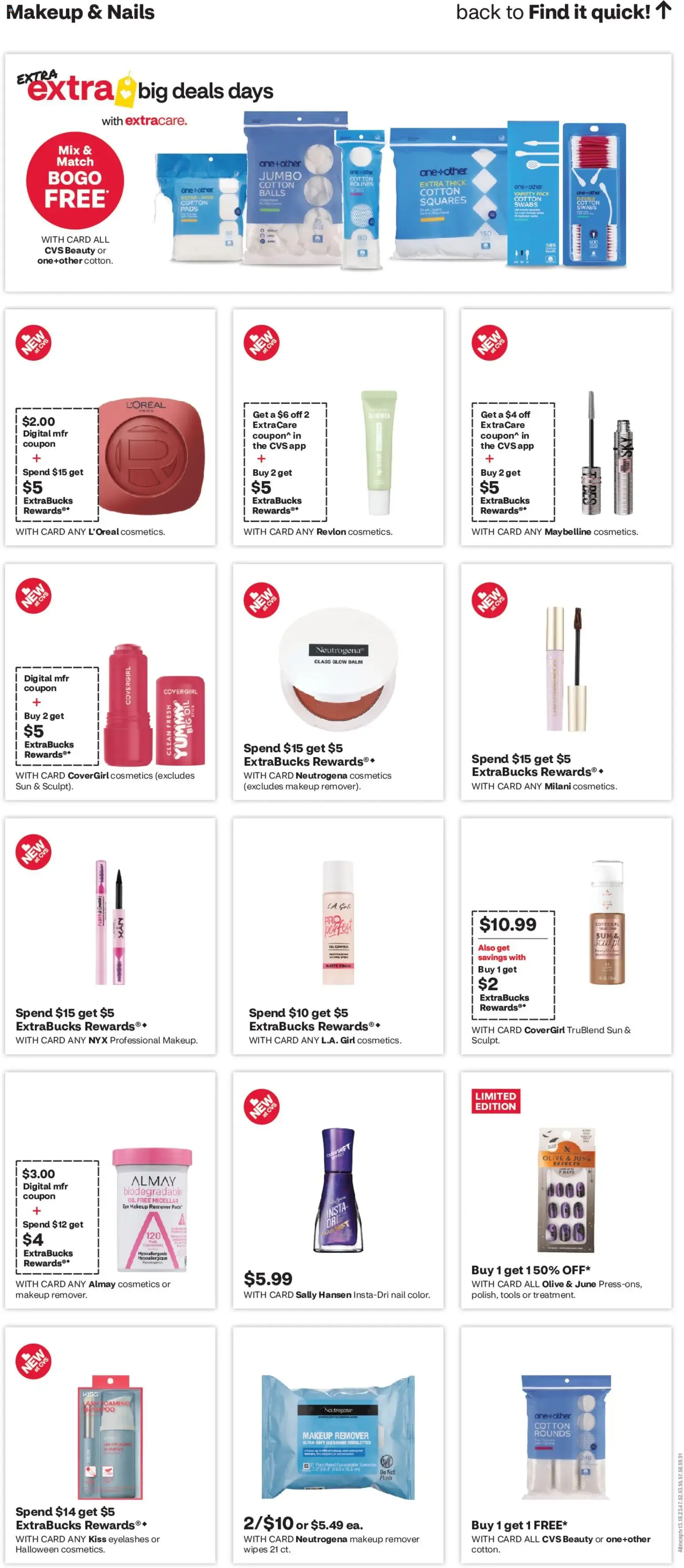 Weekly ad CVS: EXTRA extra big deals days with ExtraCare from September 27 to October 3 2026 - Page 12