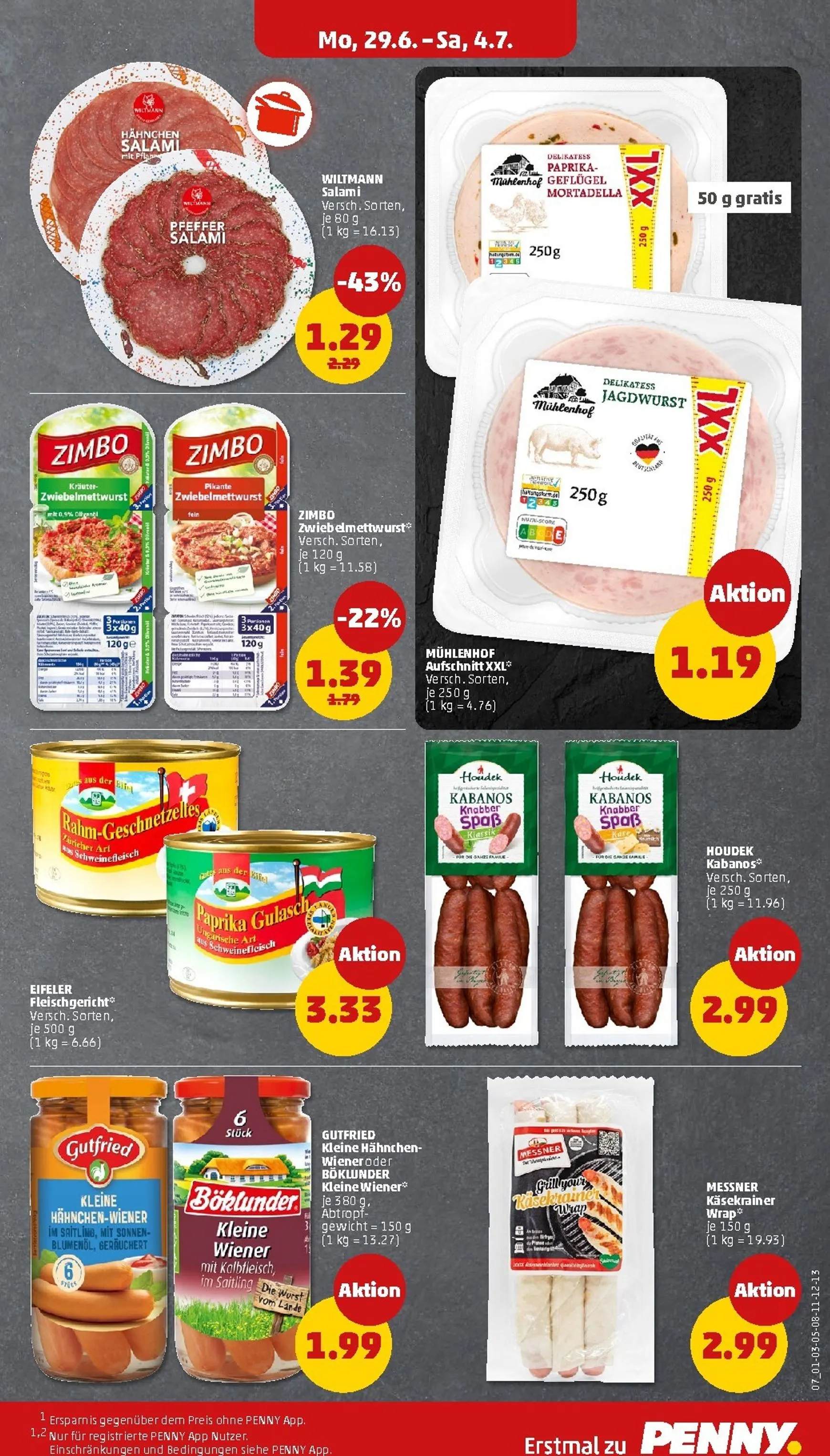 PENNY Prospekt nächste Woche – von Montag 29.06.2026 bis Samstag 04.07.2026 von 29. Juni bis 4. Juli 2026 - Prospekt seite 9