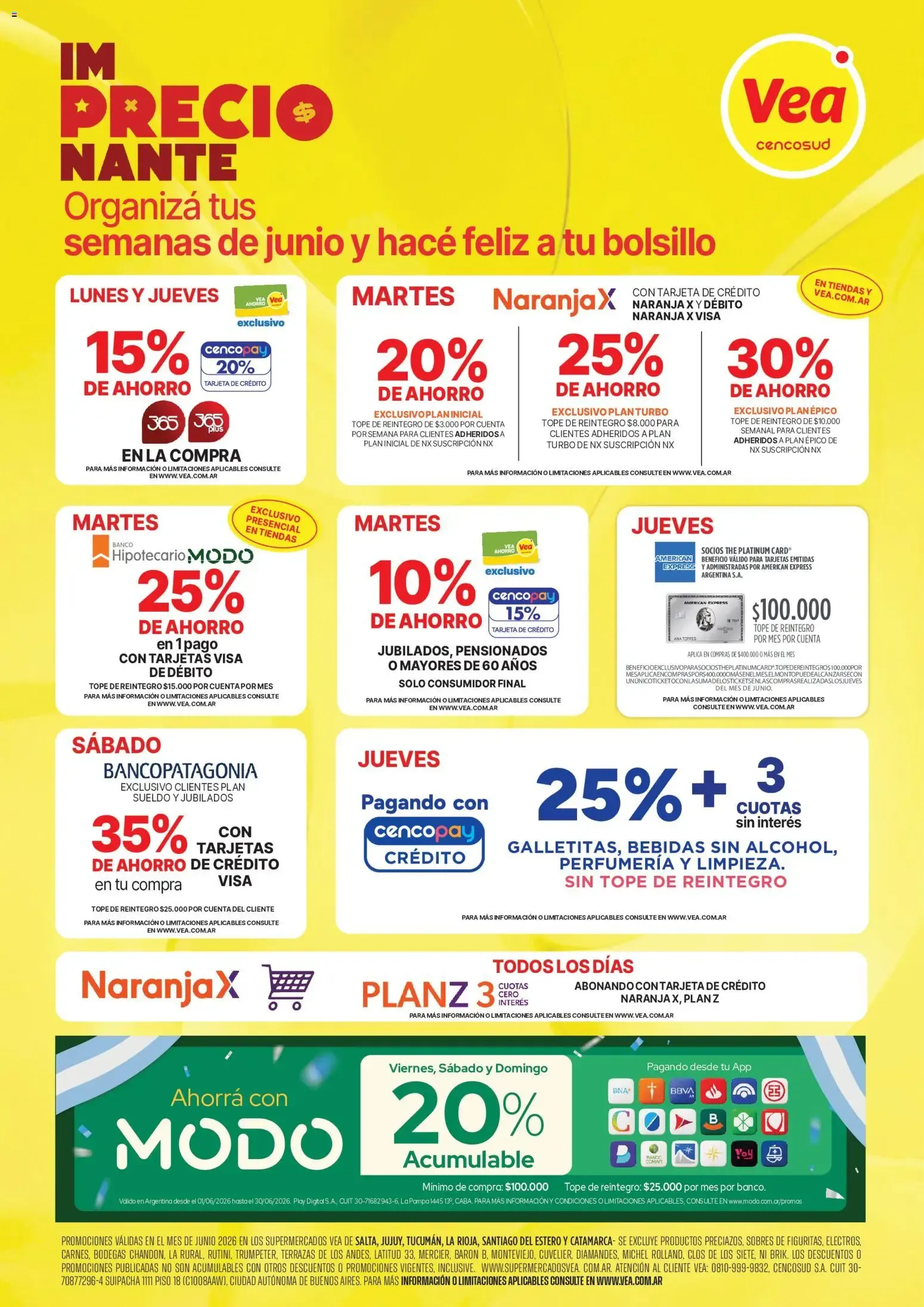 Ofertas de Vea ofertas del 09/06/2026 - 17/06/2026 9 de junio al 17 de junio 2026 - Página 11 del catálogo