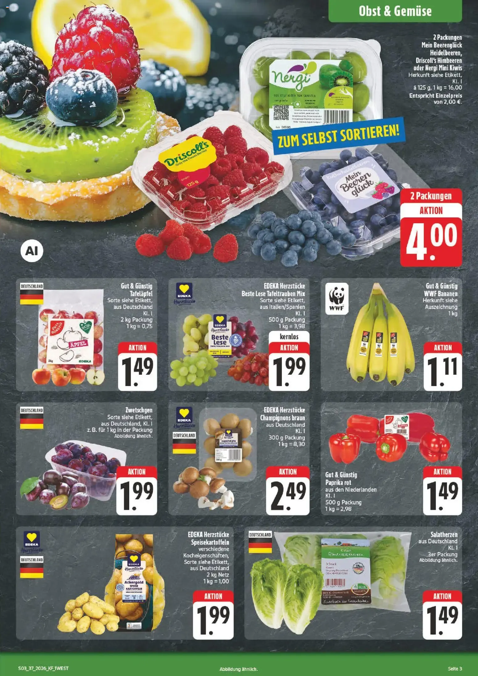 nah & gut Prospekt (ab 07.09.2026) zum Blättern von 7. September bis 12. September 2026 - Prospekt seite 3