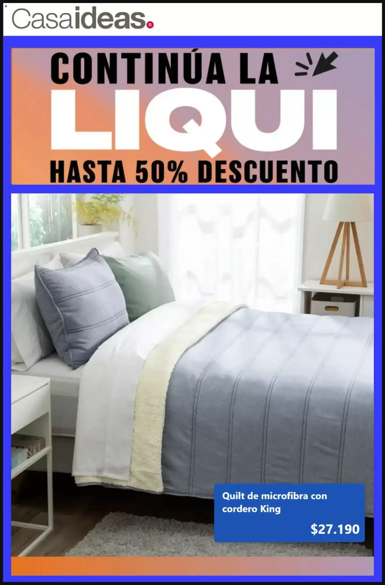 Catálogo de Continúa la liqui de Casaideas 3 de agosto al 31 de agosto 2026 - Página 7