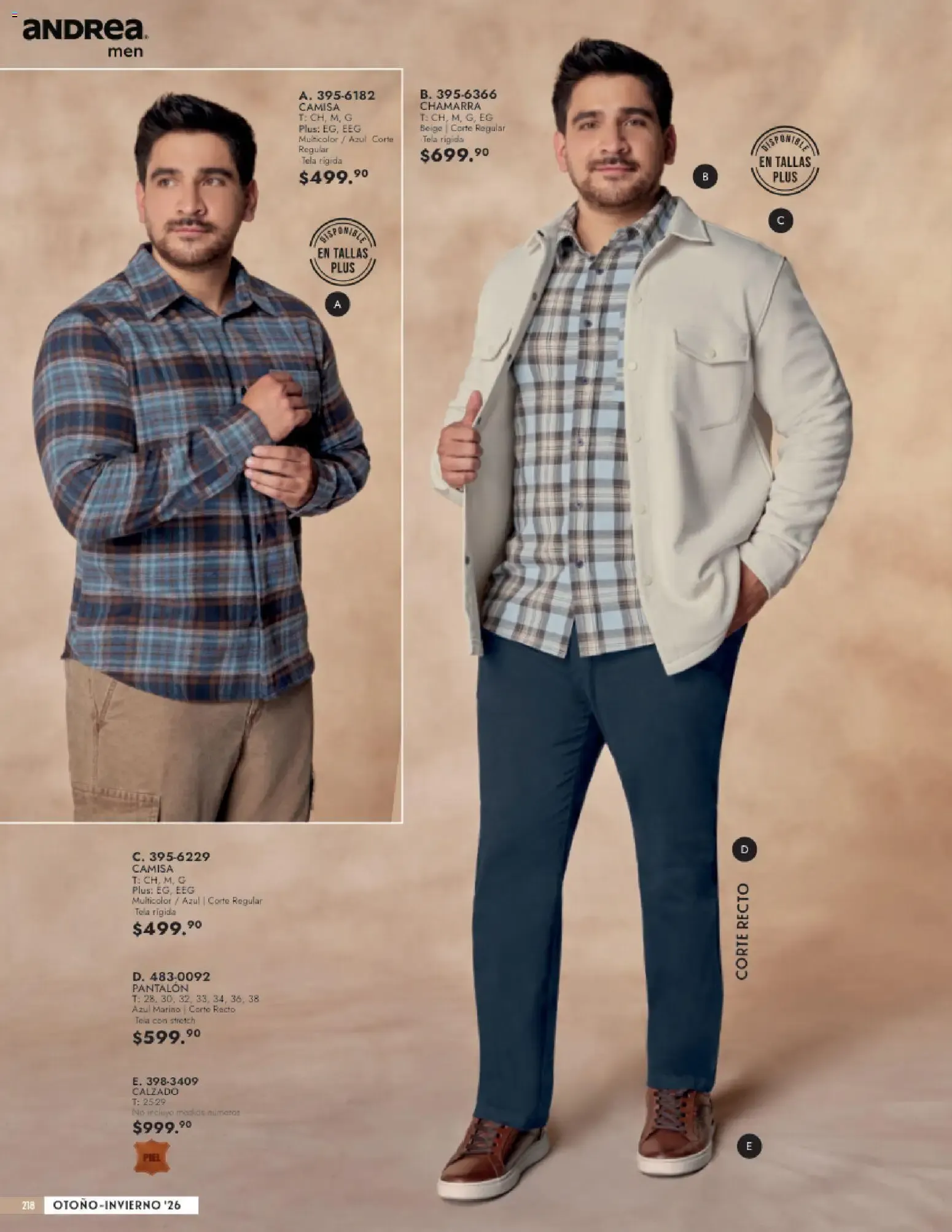 Catálogo de ANDREA men Otoño - Invierno 2026 23 de agosto al 30 de enero 2027 - Pagina 60