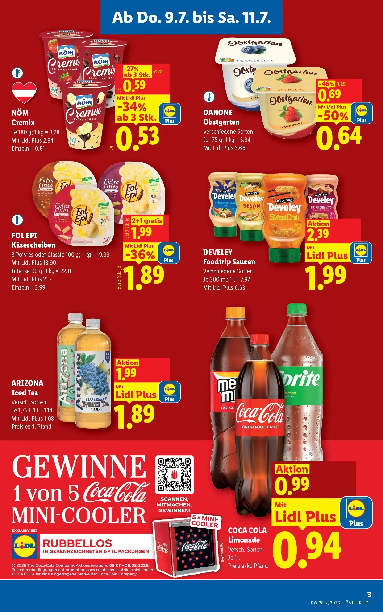 Lidl - Aktion ab 09.07. von 9. Juli bis 11. Juli 2026 - Flugblätt seite 3