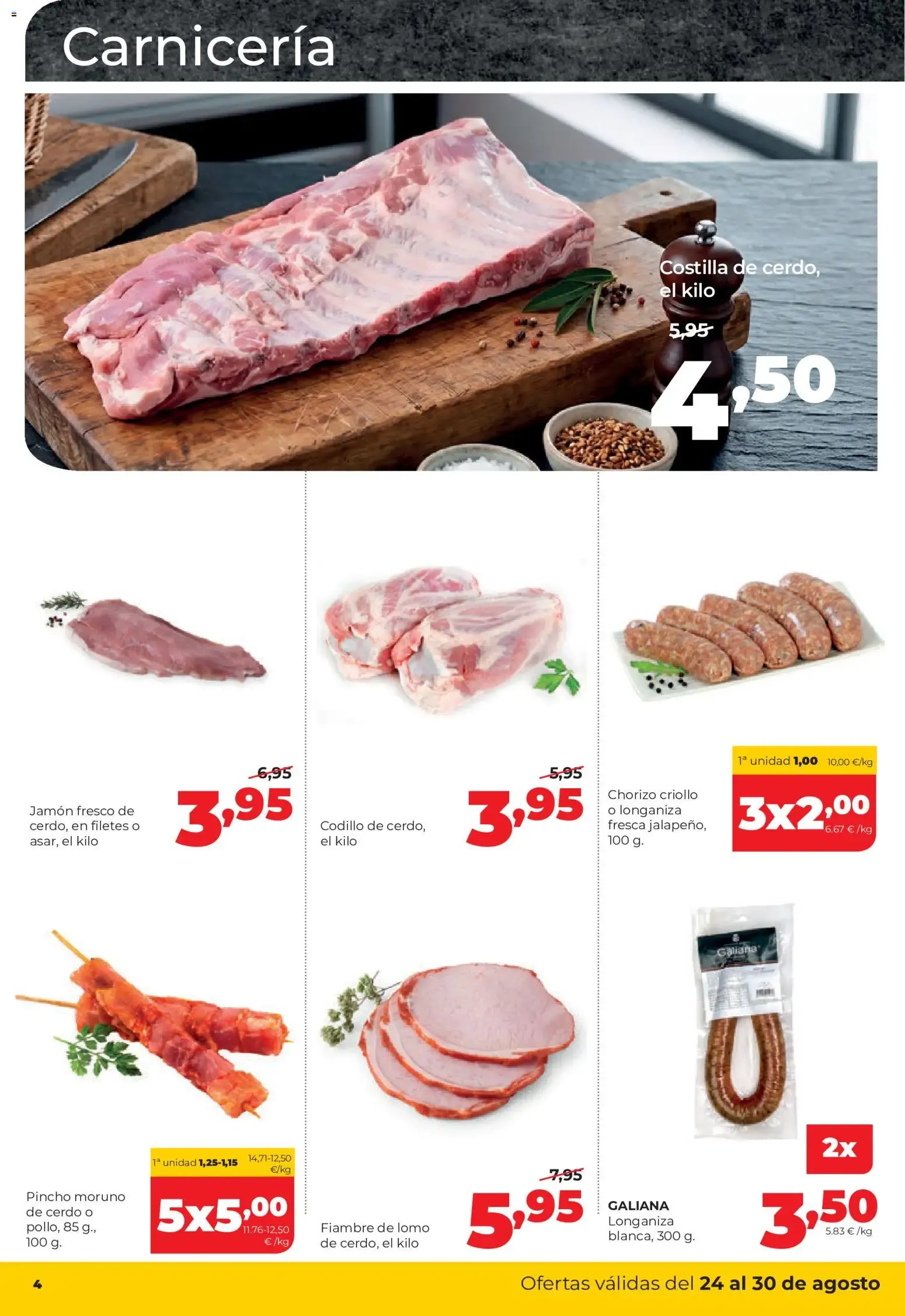 Catálogo de Alimerka folleto Castilla y León del 24/08/2026 | Catálogo 24 de agosto al 30 de agosto 2026 - Página 4