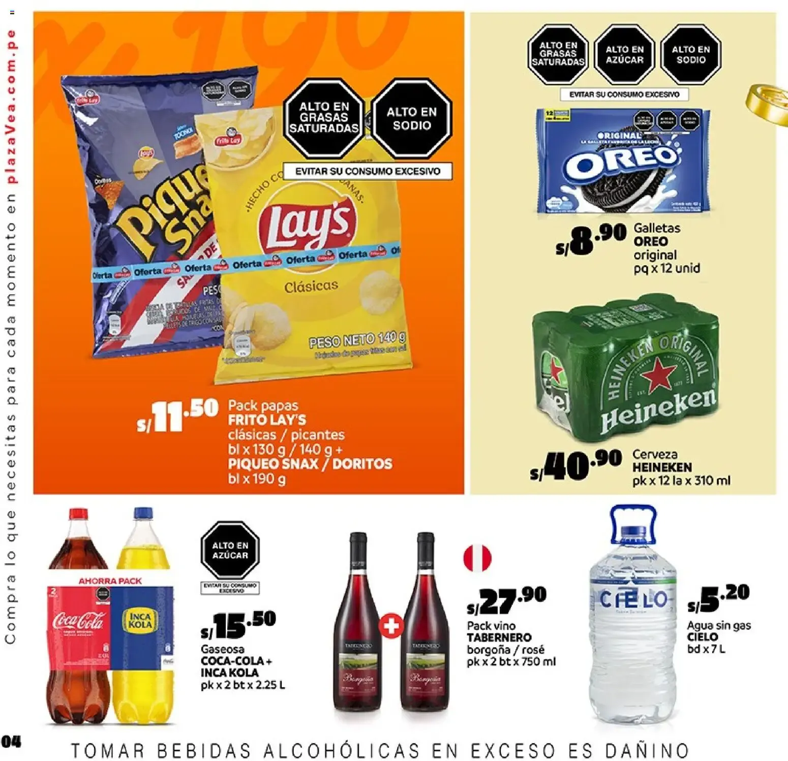 Catalogo de Catálogo Plaza Vea - INSERTO PRODUCTOS GRANDES, PRECIOS PEQUEÑOS online del 17/08/2026 17 de agosto al 31 de agosto 2026 - Pag 4