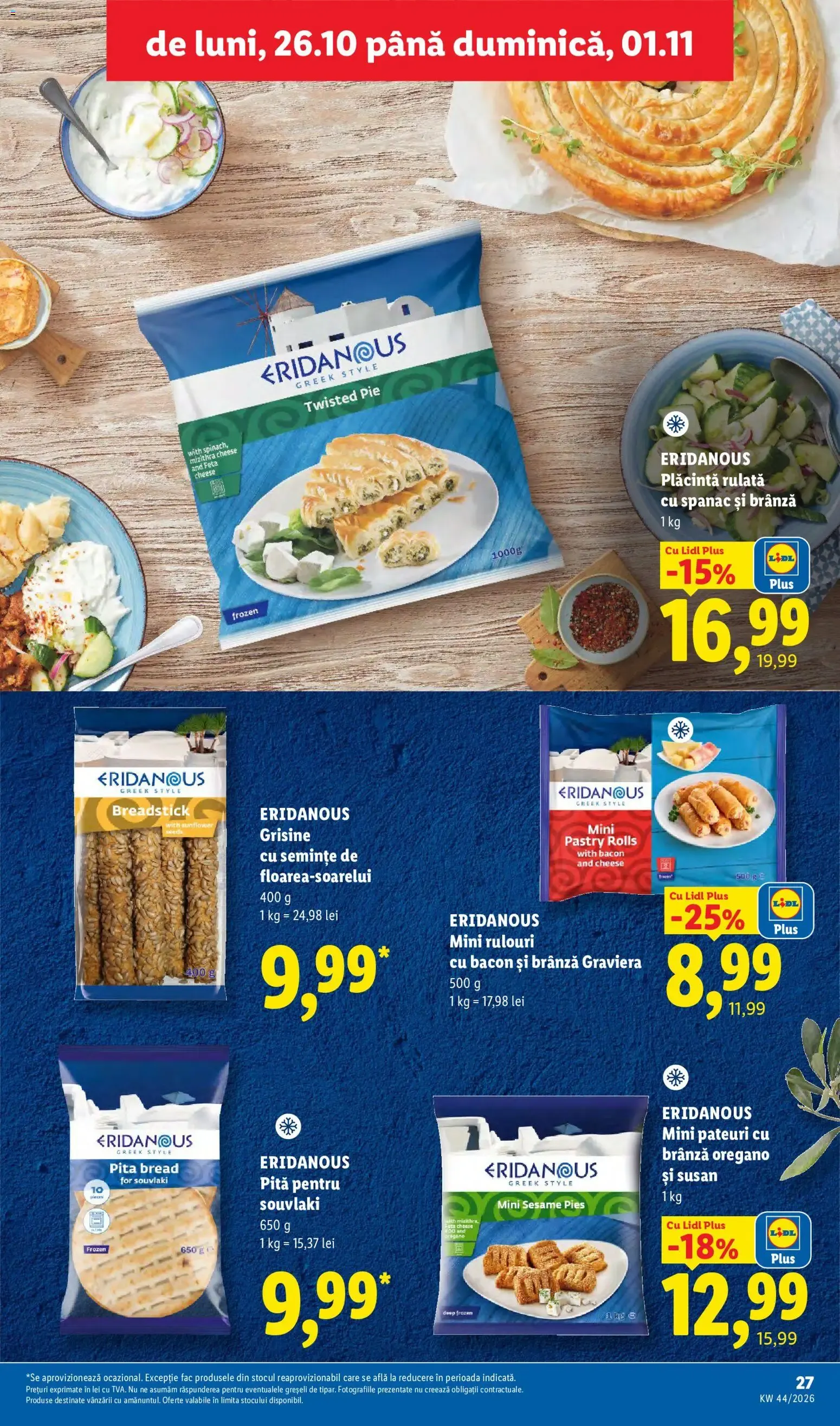 Catalog Catalog LIDL 26.10.2026 - Oferta și Revista online de la 26 octombrie până la 1 noiembrie 2026 - Revista Pagina 27