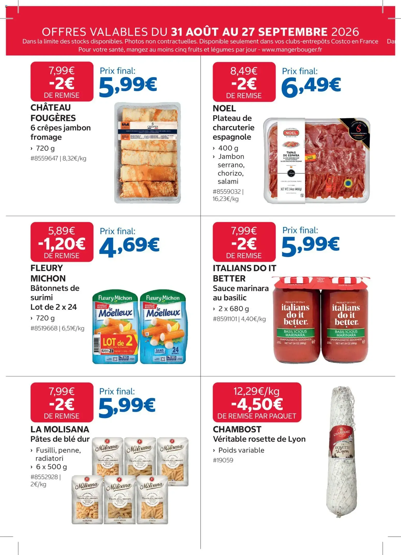 Costco catalogue à partir du 31/08/2026 - promo en ligne du 31 août au 27 septembre 2026 - Catalogue page 14