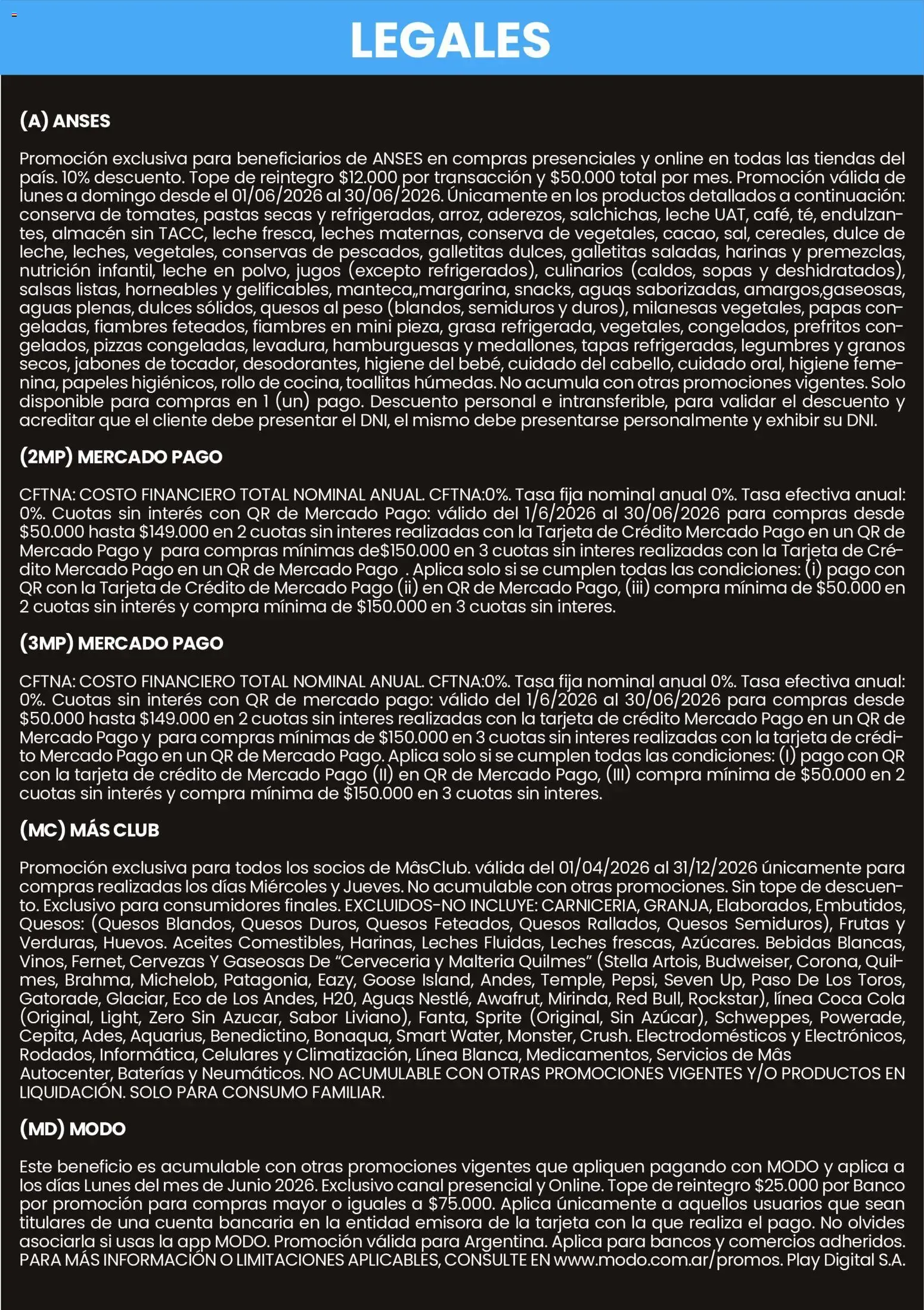 Ofertas de Changomas - Financiacion Junio || del 01/06/2026 - 30/06/2026 || Catálogo 1 de junio al 30 de junio 2026 - Página 5 del catálogo