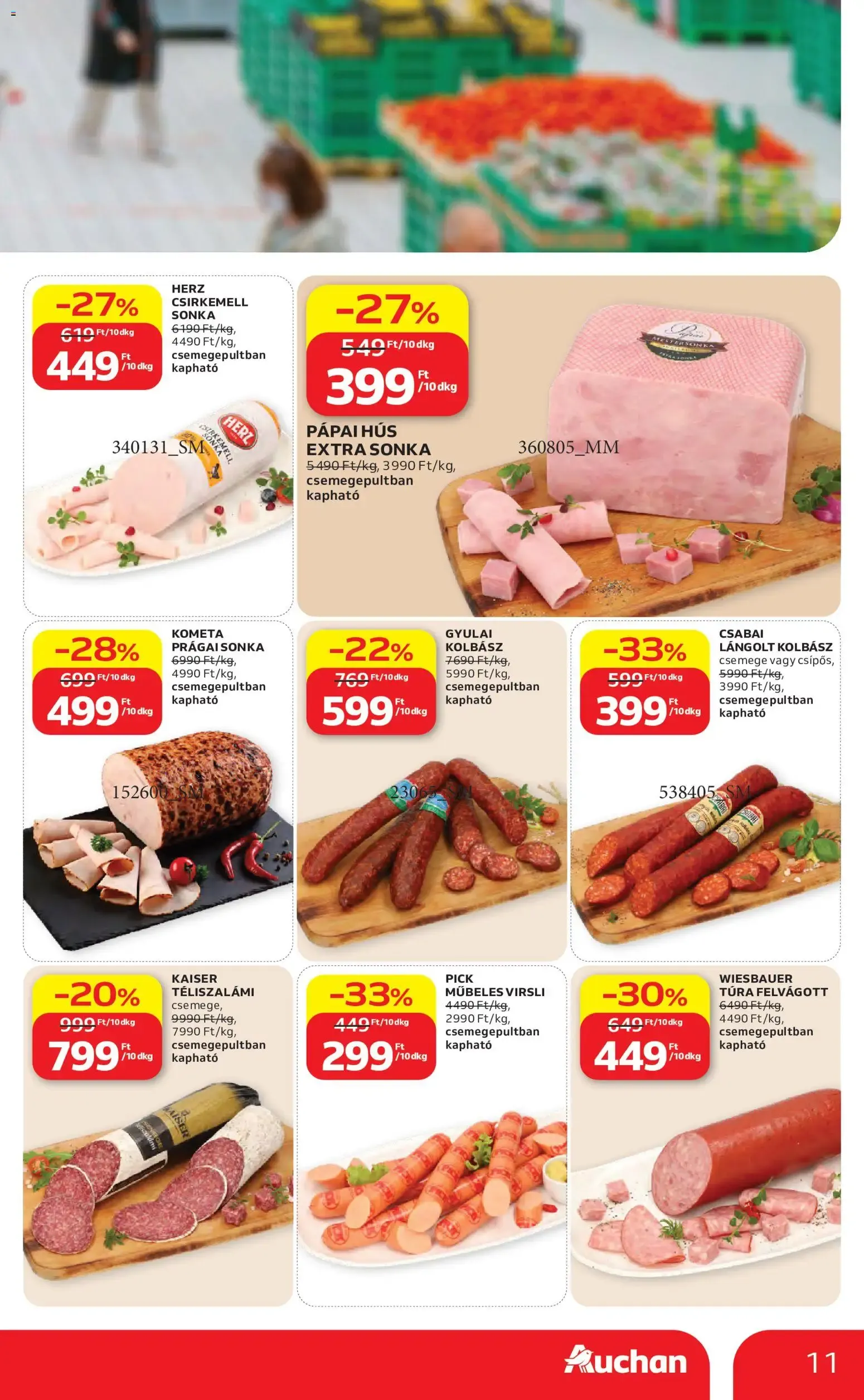 Katalógus Auchan hipermarket: Márkák Ünnepe! július 23.-tól július 29.-ig 2026. - Oldal 11