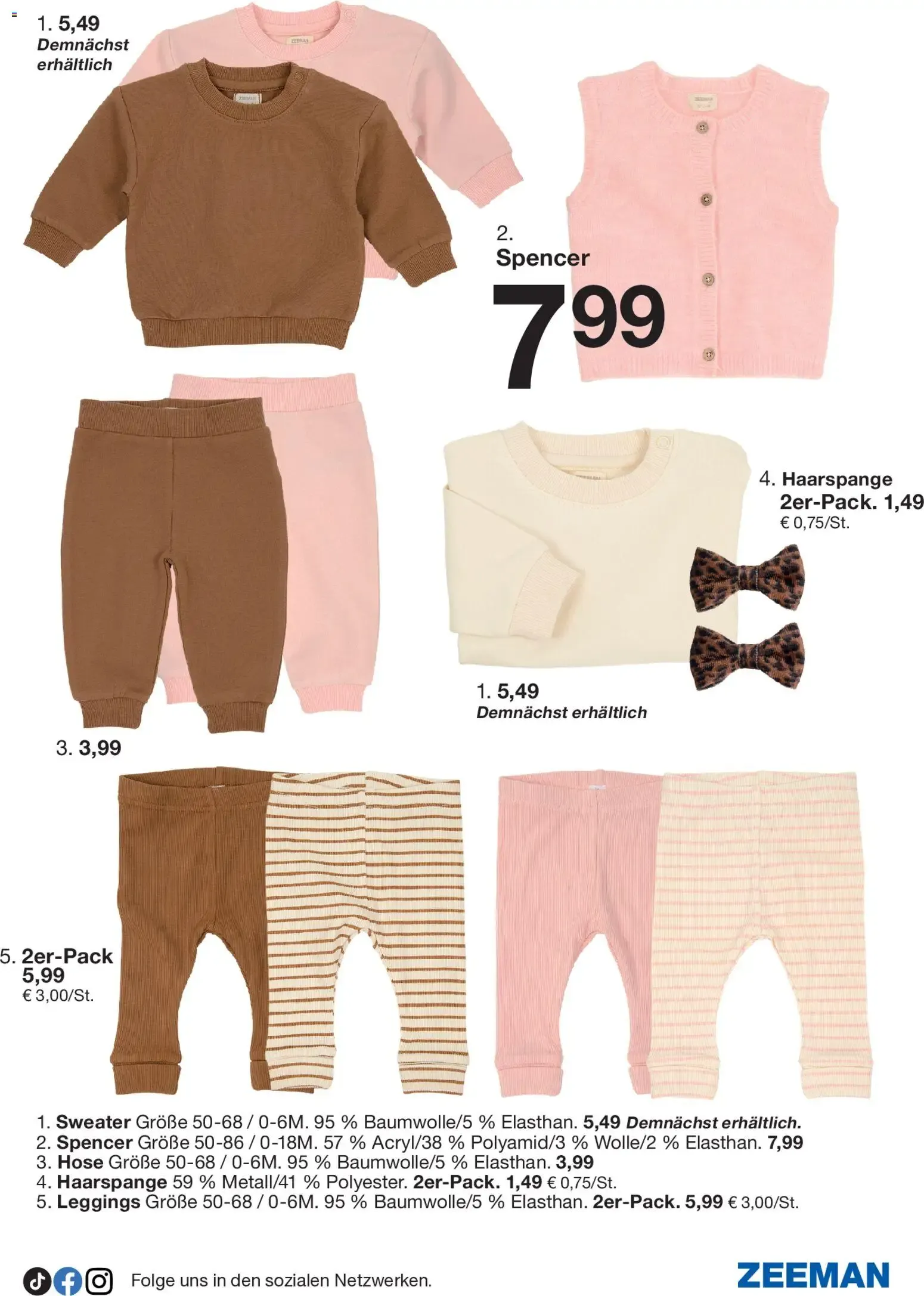 Diese Woche: neue Outfits für Baby und Kind. von 18. Juli bis 24. Juli 2026 - Prospekt seite 3
