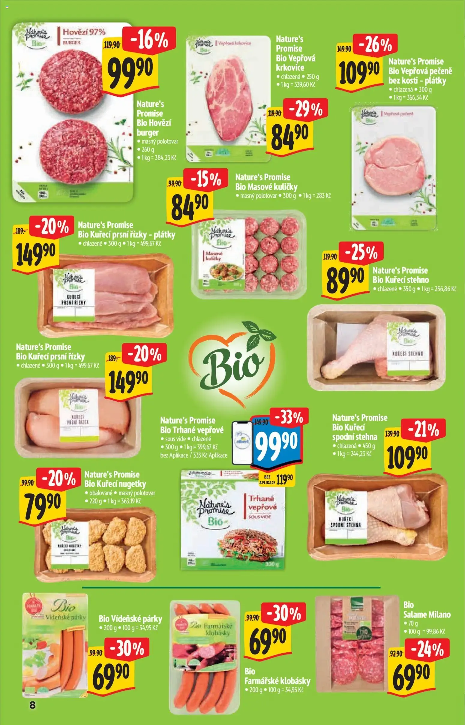 Albert katalog - Supermarket - Bio od 02.09.2026 - Akční leták - 2. září 29. září 2026 - Page 8