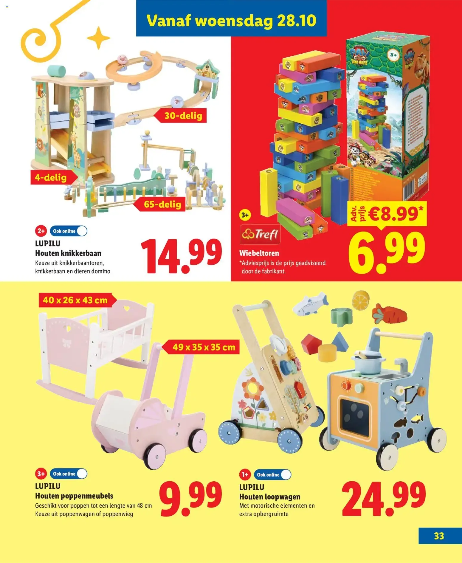 Het grote Lidl Speelgoed boek van 9 oktober tot 23 november 2026 - Folder pagina 33