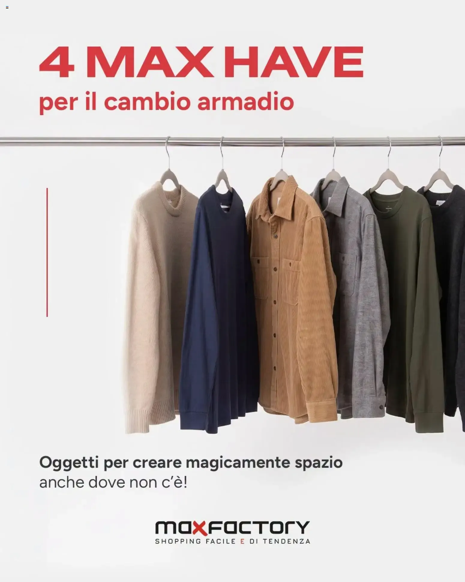 4 Max Have per il cambio armadio - Max Factory