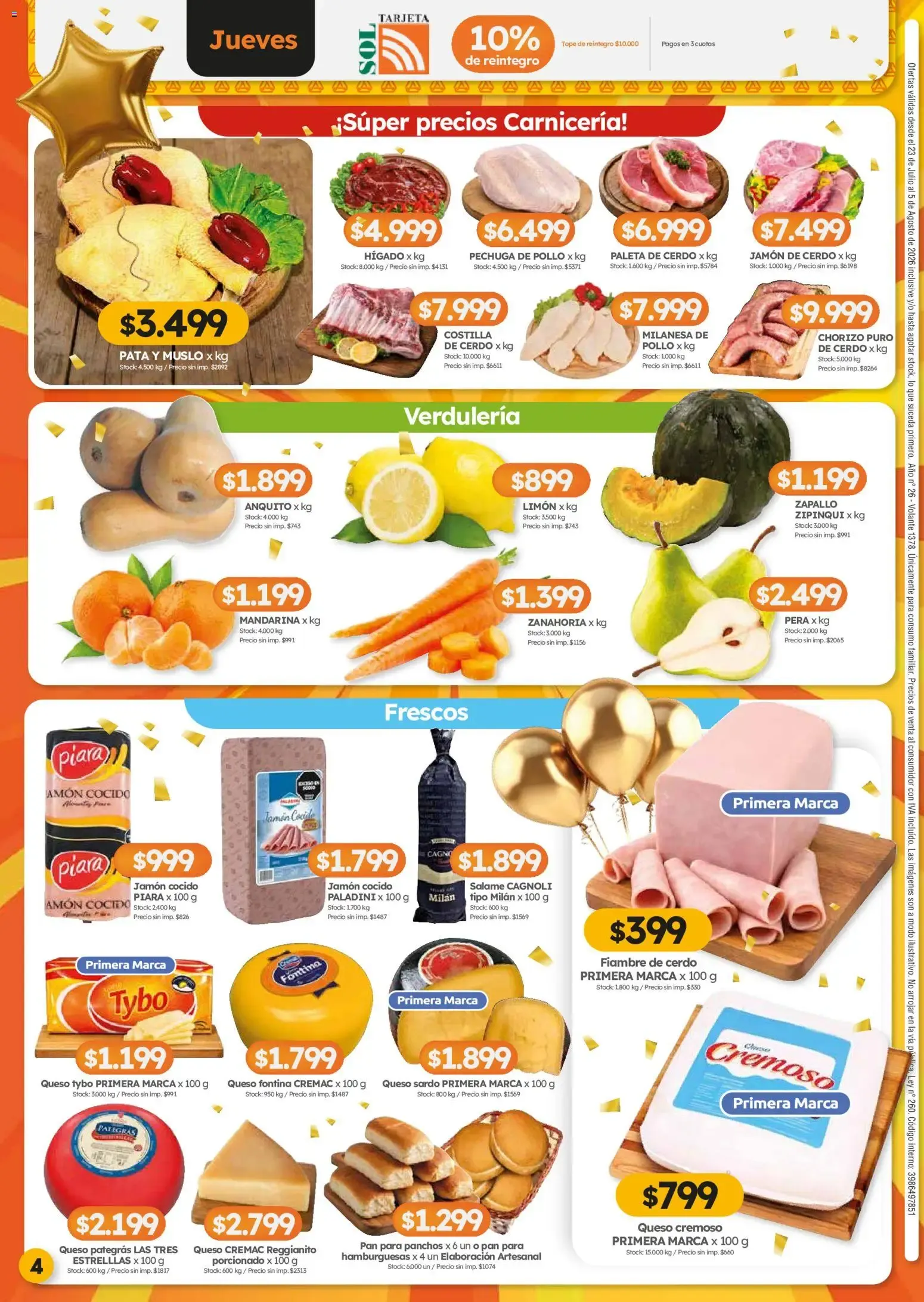 Ofertas de Cordiez ofertas || del 23/07/2026 - 05/08/2026 || Catálogo 23 de julio al 5 de agosto 2026 - Página 4 del catálogo
