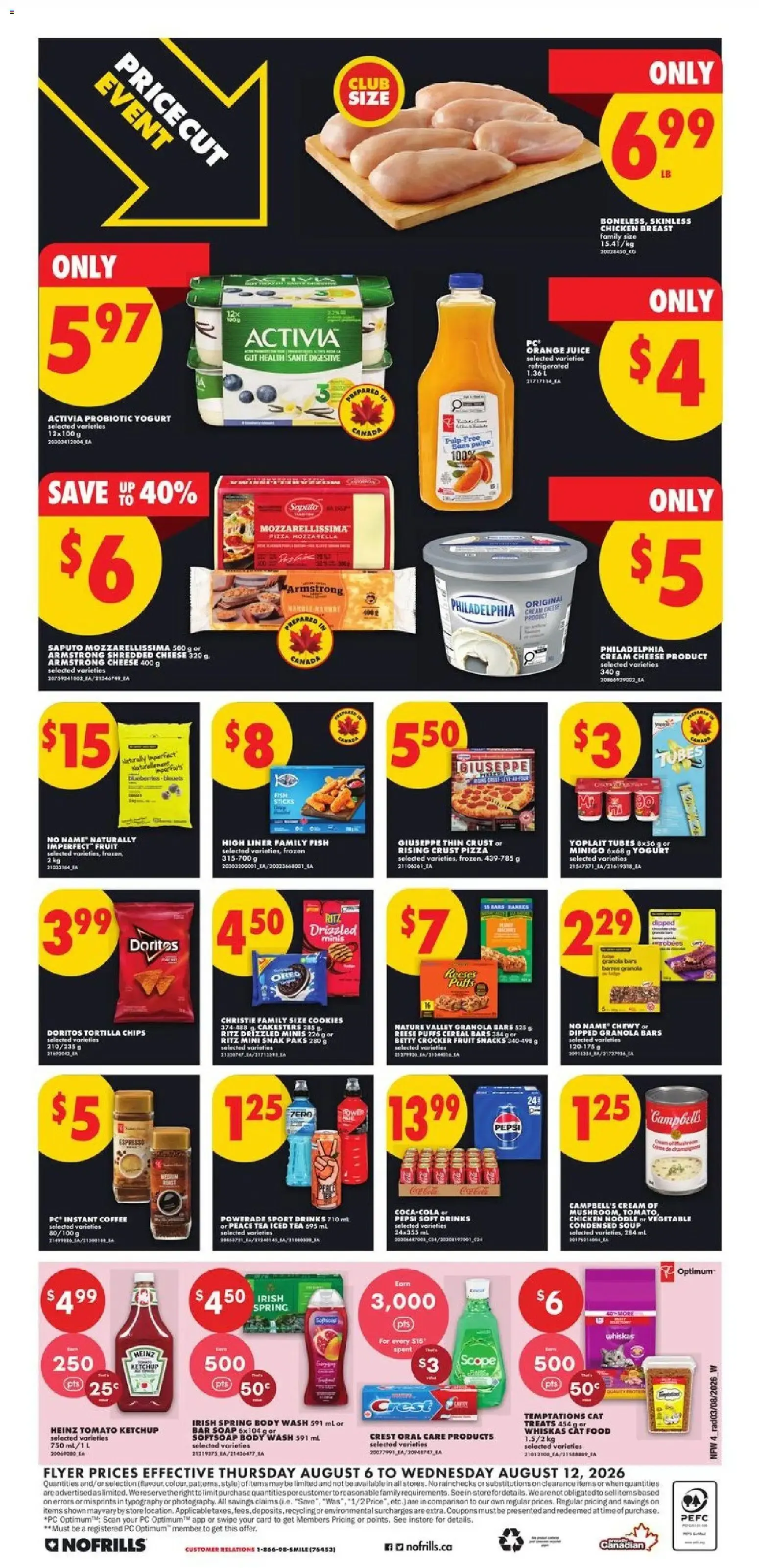No Frills Flyer Prices Effective Thursday, August 6 to Wednesday, August 12, 2026 from August 6 to August 12 2026 - flyer page 5