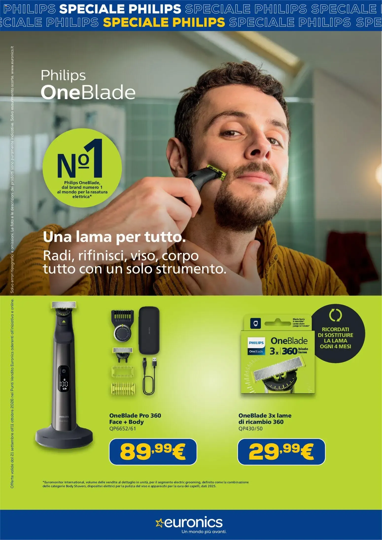 Euronics Tech - Speciale Philips da 21 settembre a 11 ottobre di 2026 - Pagina del volantino 4