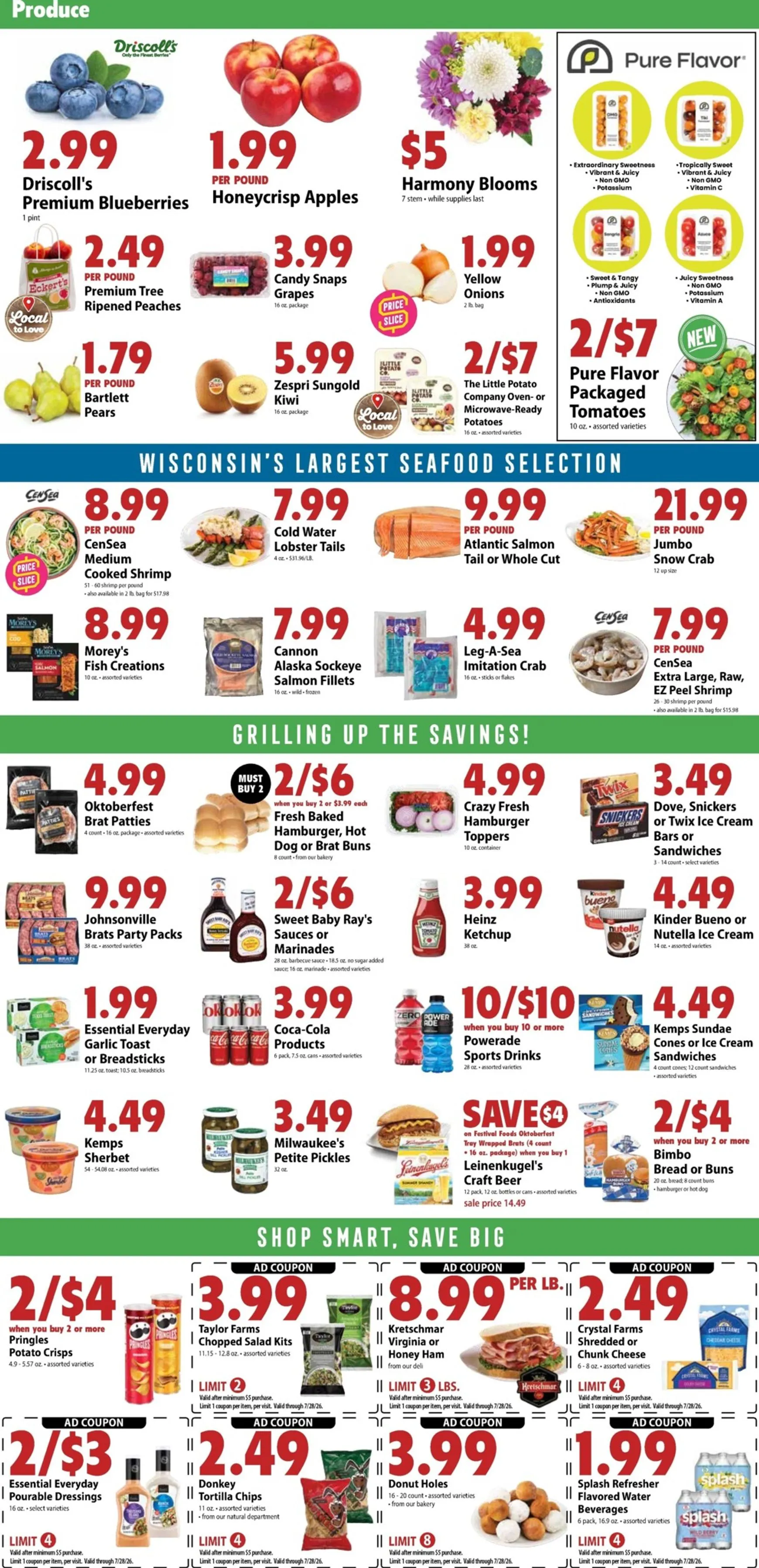 Weekly ad Current Fest Foods leaflet valid from Wednesday 07/22/2026 to Tuesday 07/28/2026 from July 22 to July 28 2026 - Page 2