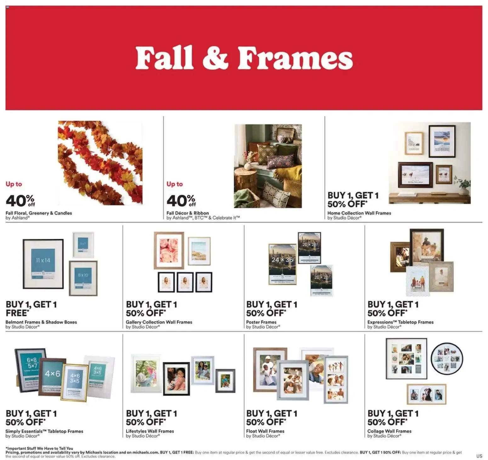 Fine Art Month at Michaels from August 16 to August 22 2026 - flyer page 2