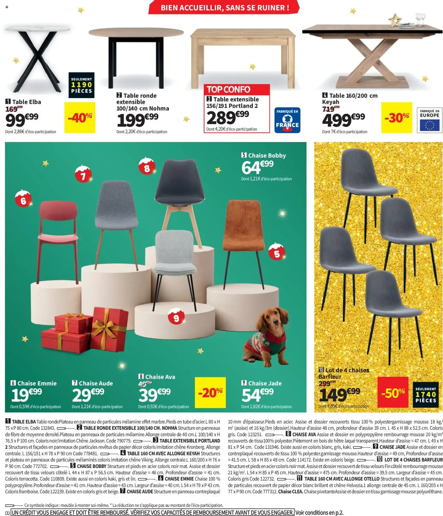 Conforama - Promos de Noël du 27 octobre au 25 décembre 2026 - Catalogue page 16