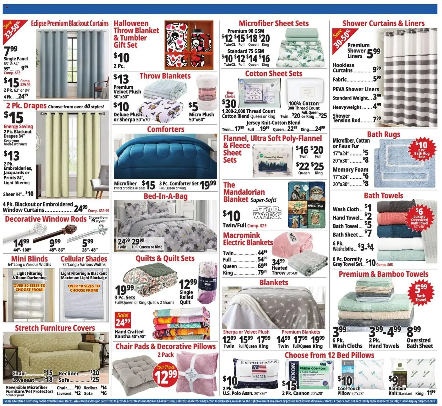 Weekly promotion Ocean State Job Lot Weekly Ad (10/22 - 10/28 2026) - Flyer spanning from October 22 to October 28 2026 - Page 7 for Catalogue 365