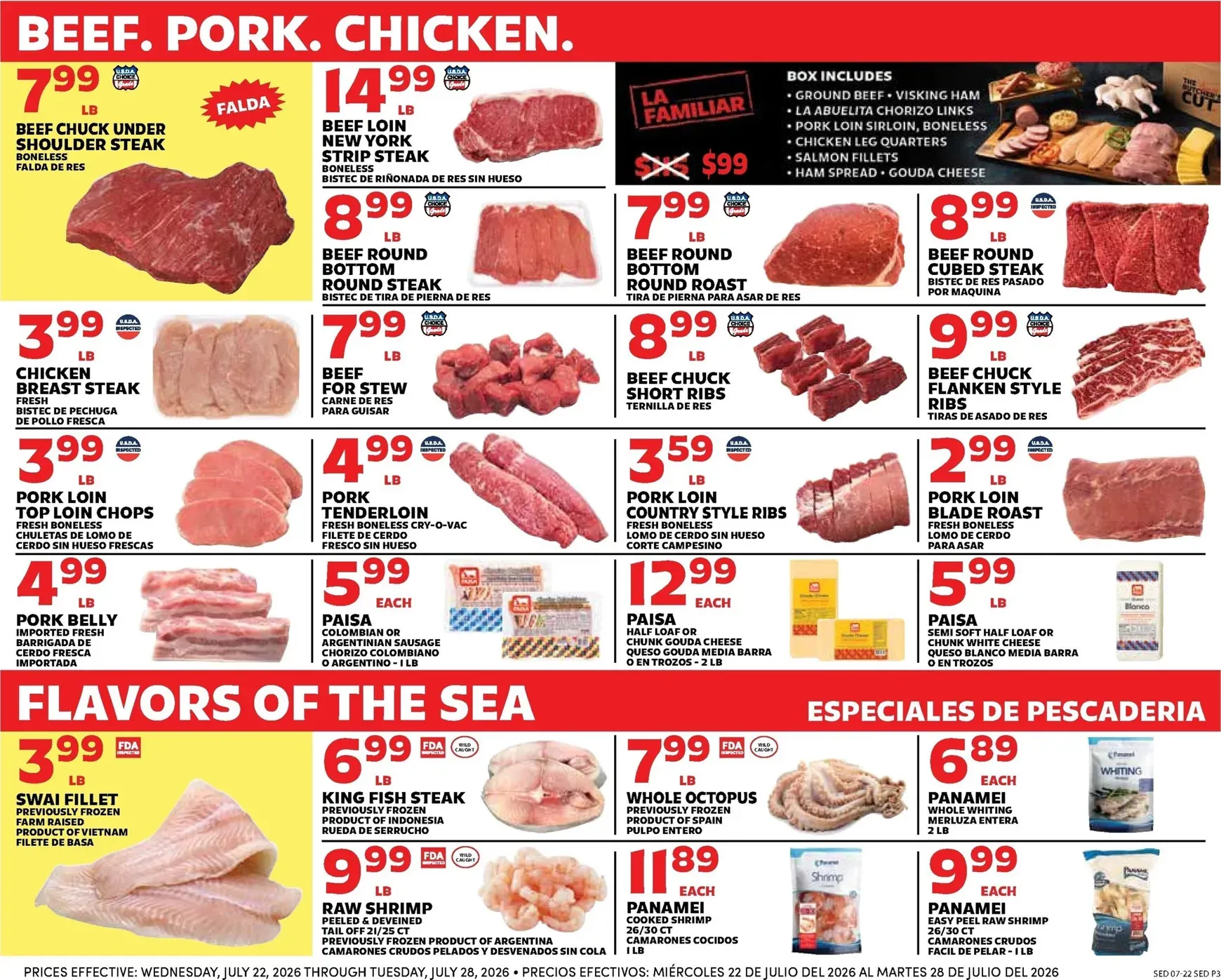 Weekly ad Current Sedano's leaflet valid from Wednesday 07/22/2026 to Tuesday 07/28/2026 from July 22 to July 28 2026 - Page 3