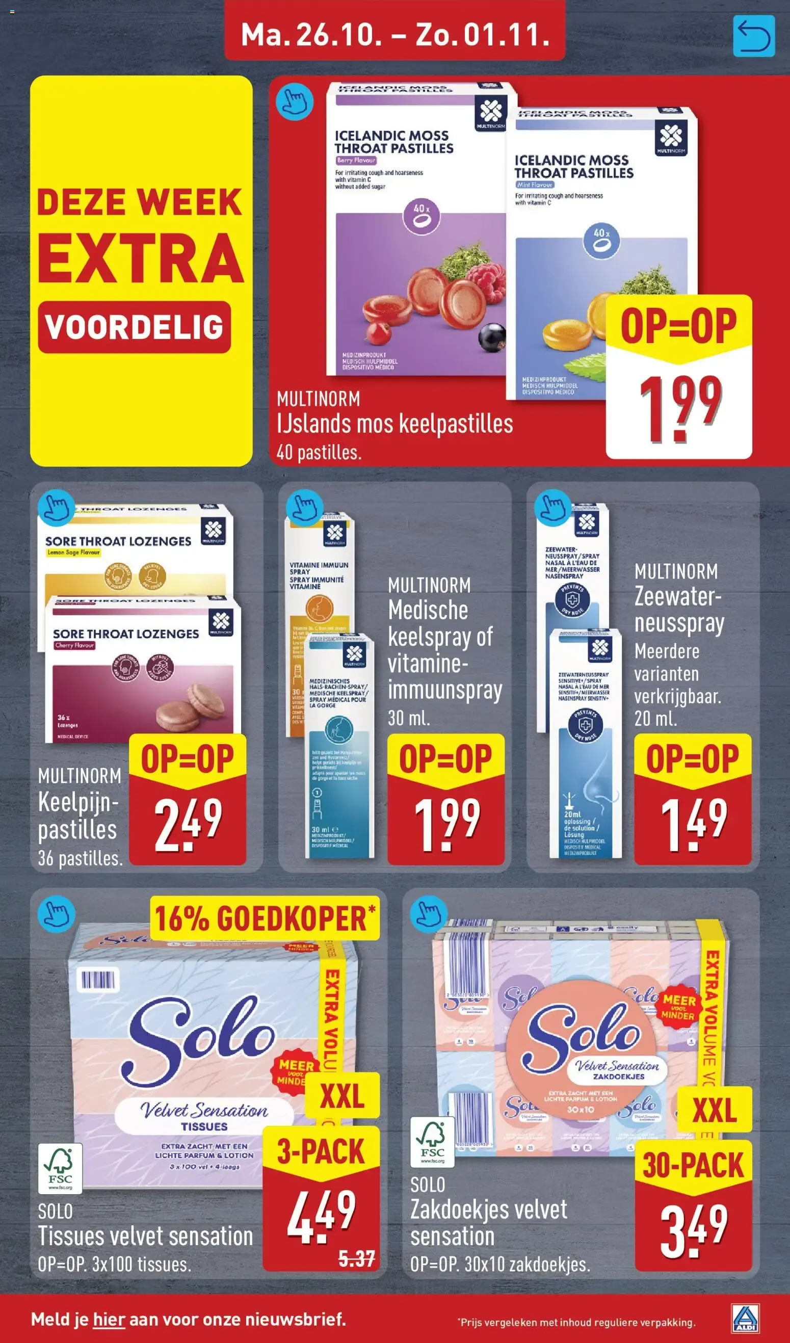 Aldi folder vanaf 26-10-2026 (volgende, deze week) van 26 oktober tot 1 november 2026 - Folder pagina 19