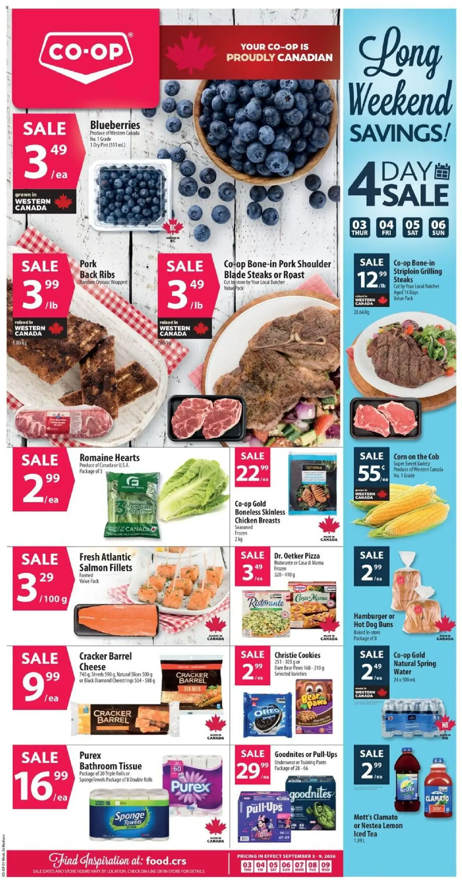Co-op Food weekly flyer / circulaire from Sep 3, 2026 > weekly specials & deals
