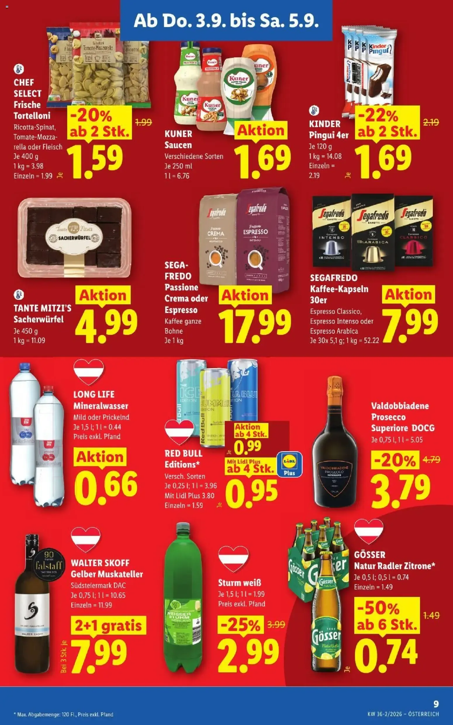 Lidl - Flugblatt ab 03.09.2026 - Angebote ab donnerstag von 3. September bis 5. September 2026 - Flugblätt seite  11