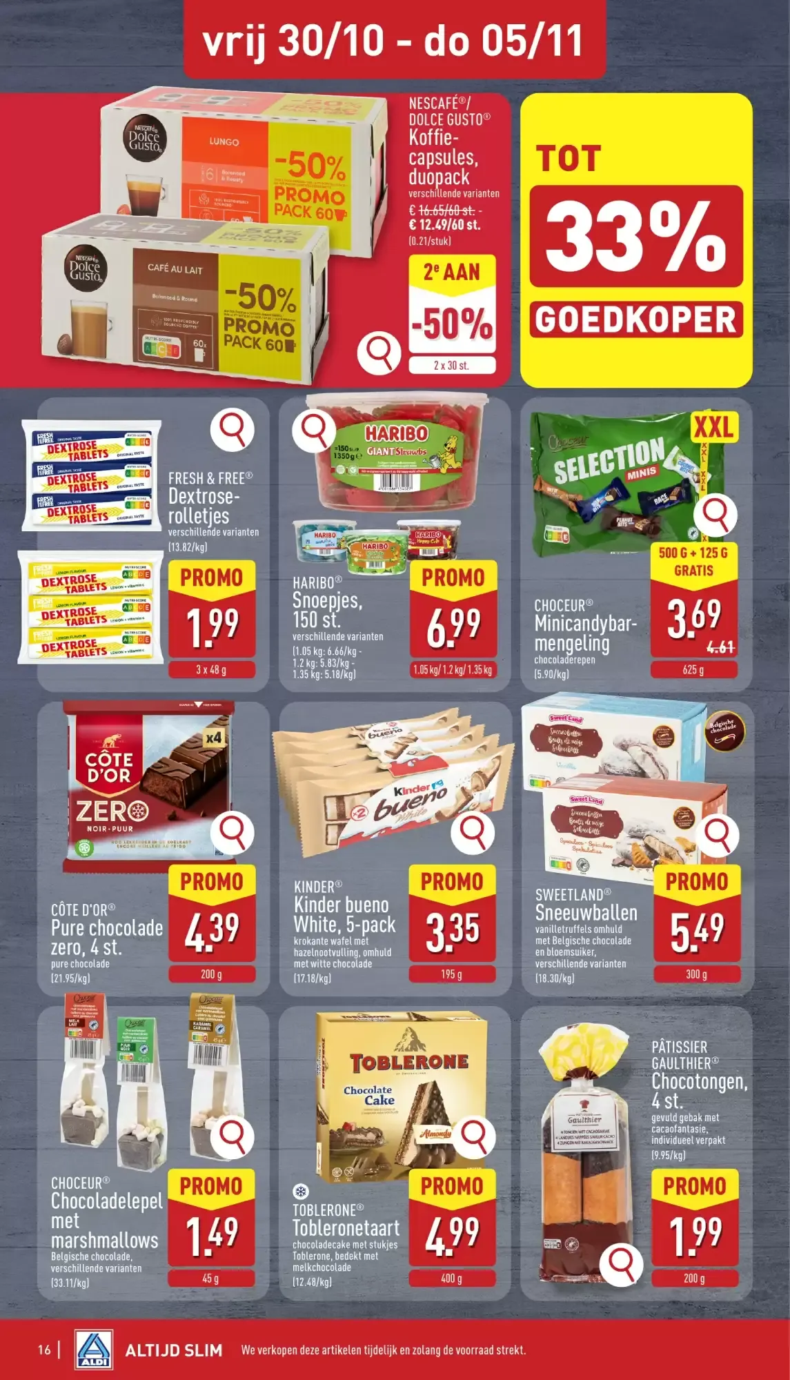 ALDI Folder 26/10 - 31/10 van 26 oktober tot 31 oktober 2026 - folder pagina 16