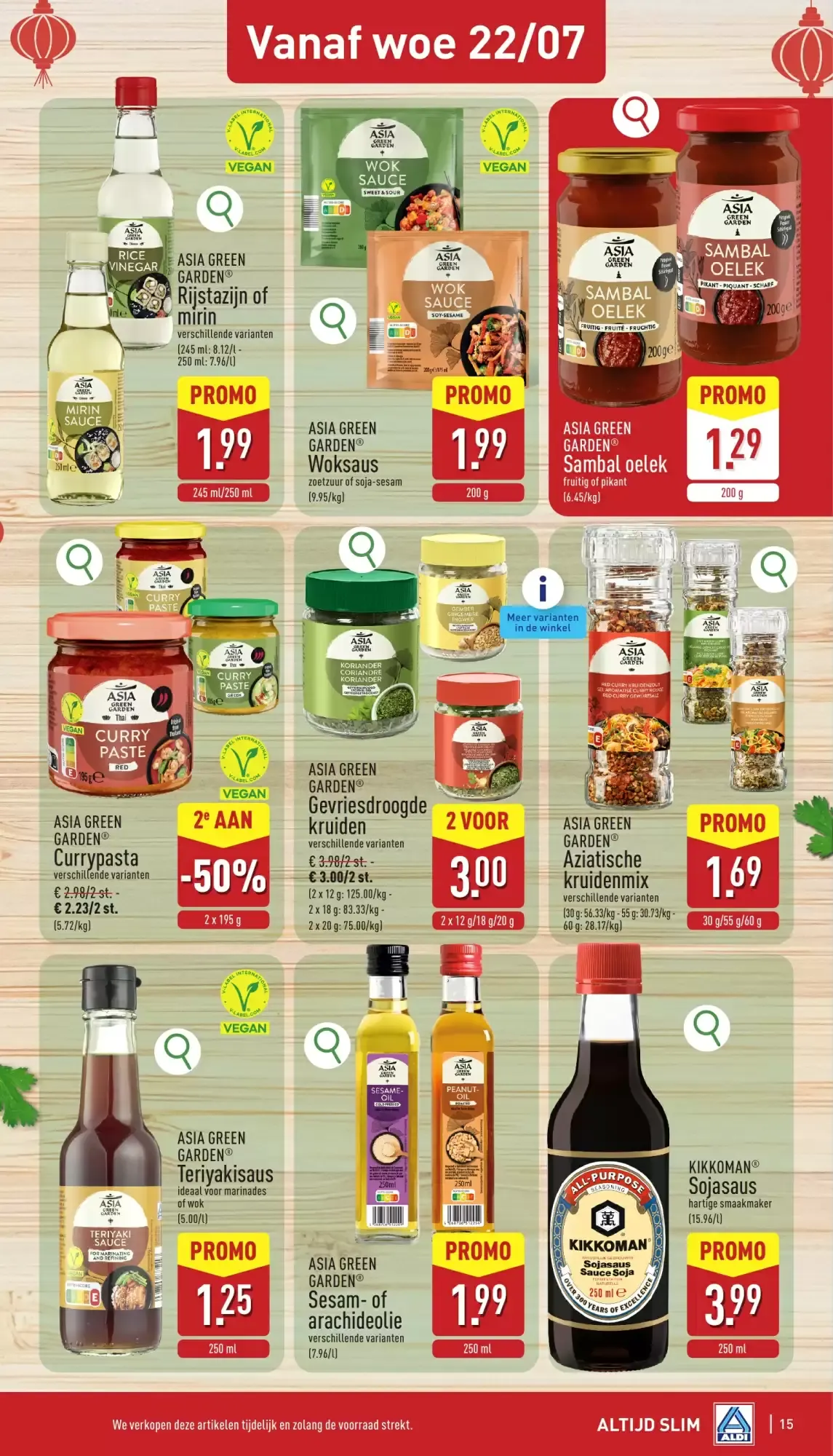 Aldi folder van 20/07 t.e.m. 25/07 van 20 juli tot 25 juli 2026 - folder pagina 15