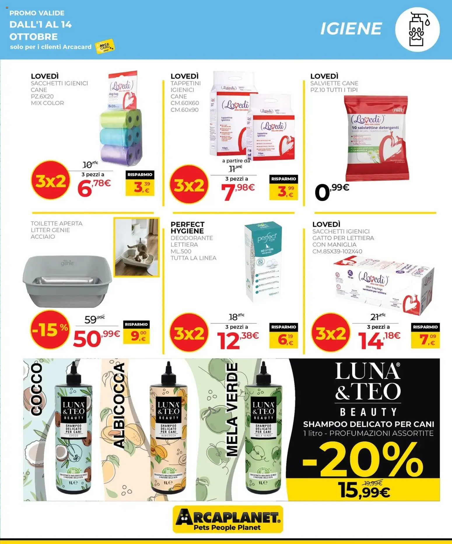 Arcaplanet volantino anteprima dal 01/10 2026 - offerte settimana da 1 ottobre a 14 ottobre di 2026 - Pagina del volantino 19