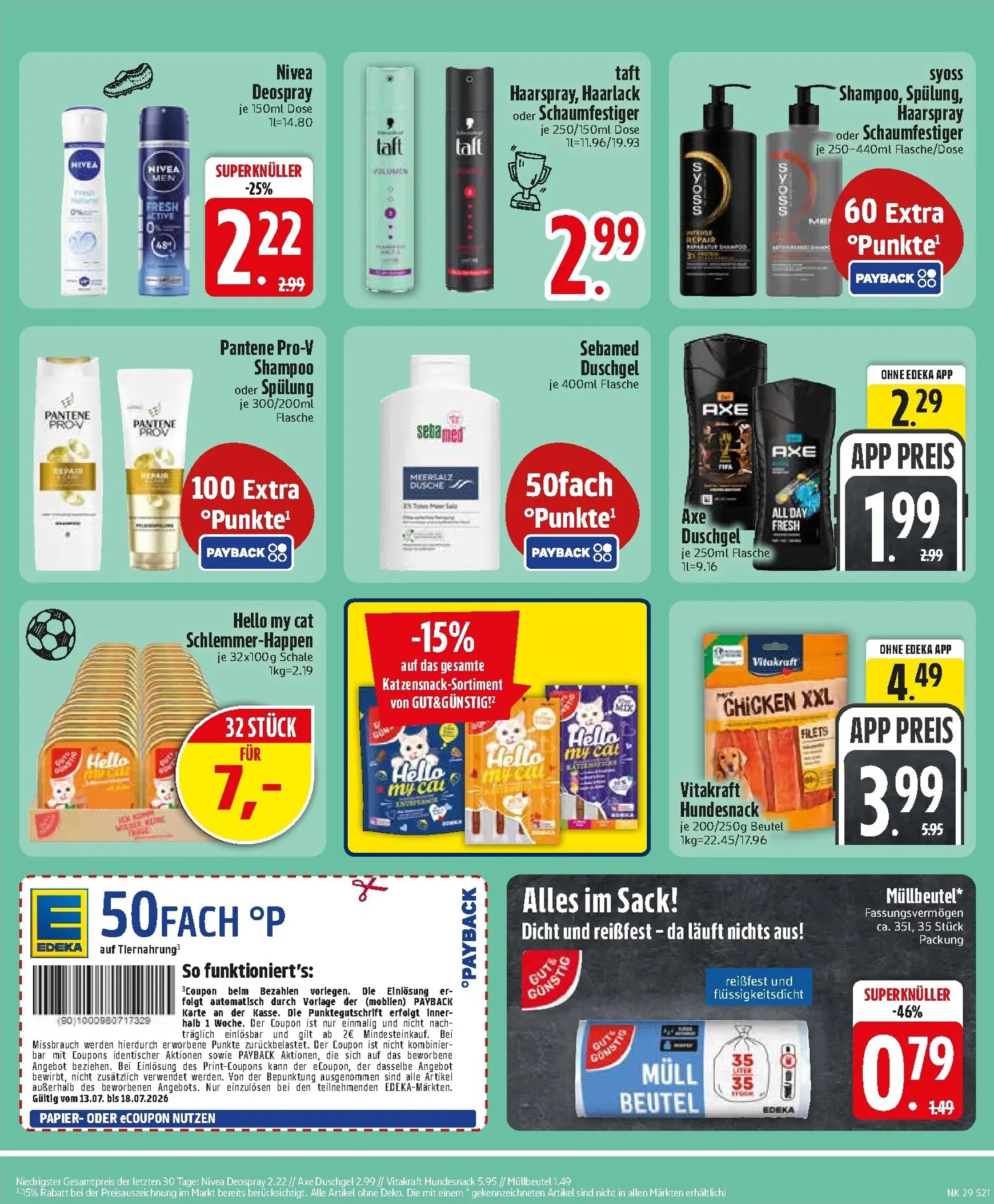 Edeka Prospekt – von Sonntag 12.07.2026 bis Samstag 18.07.2026 von 13. Juli bis 18. Juli 2026 - Prospekt seite 23