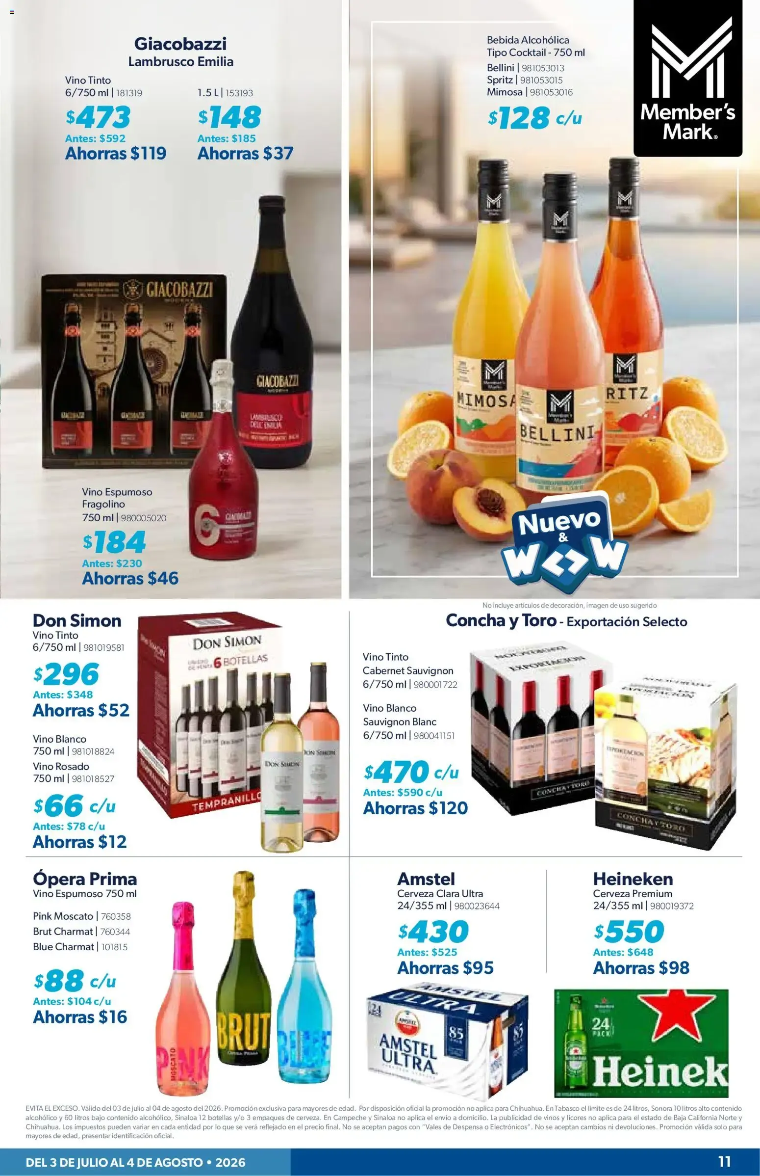 Catálogo de Sam's Club 3 de julio al 4 de agosto 2026 - Pagina 11